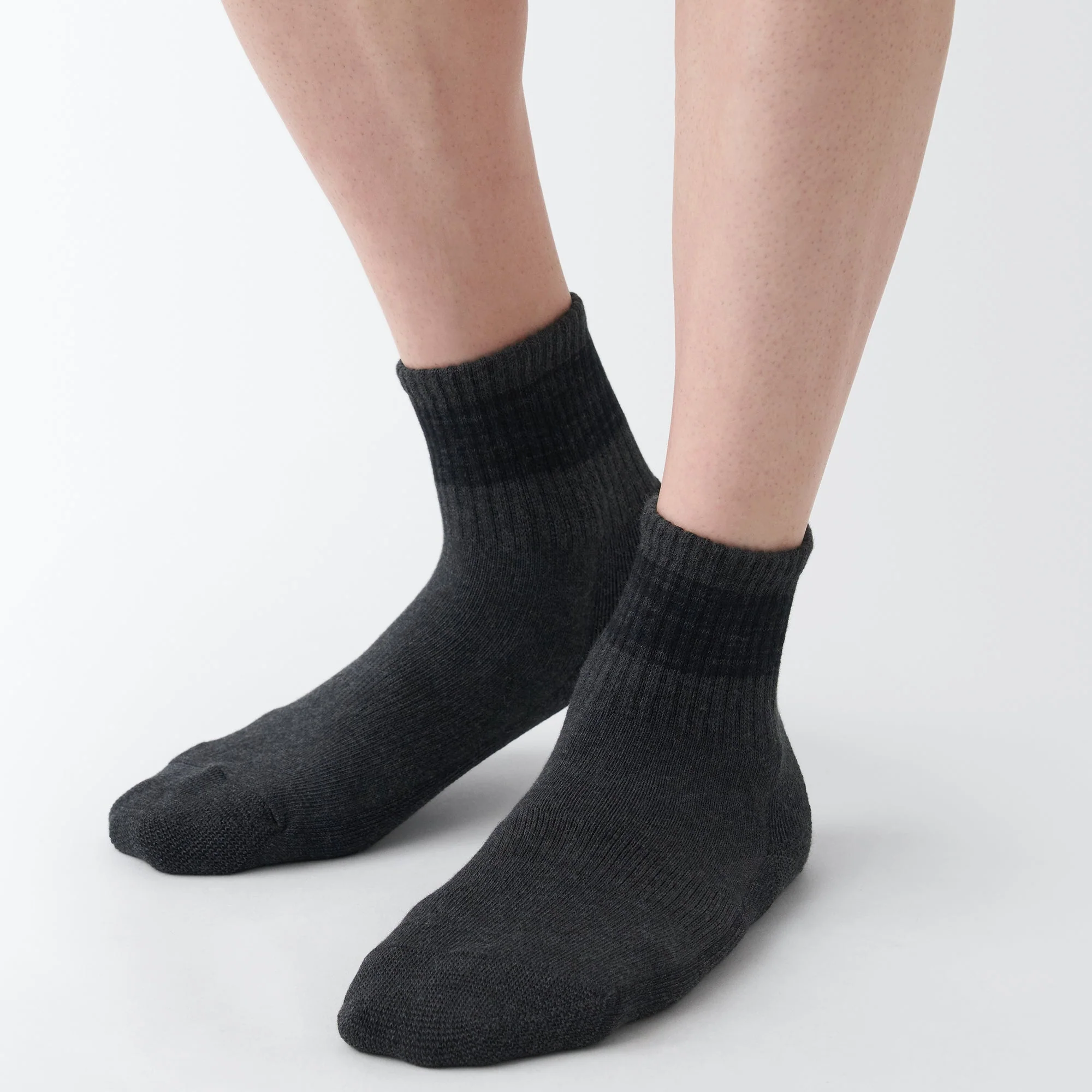 Right Angle Pile Short Socks - Pattern - Image 5