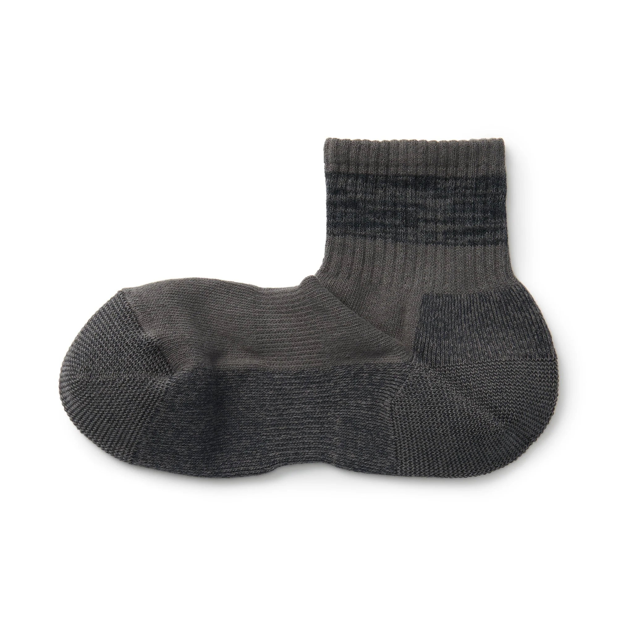 Right Angle Pile Short Socks - Pattern - Image 6