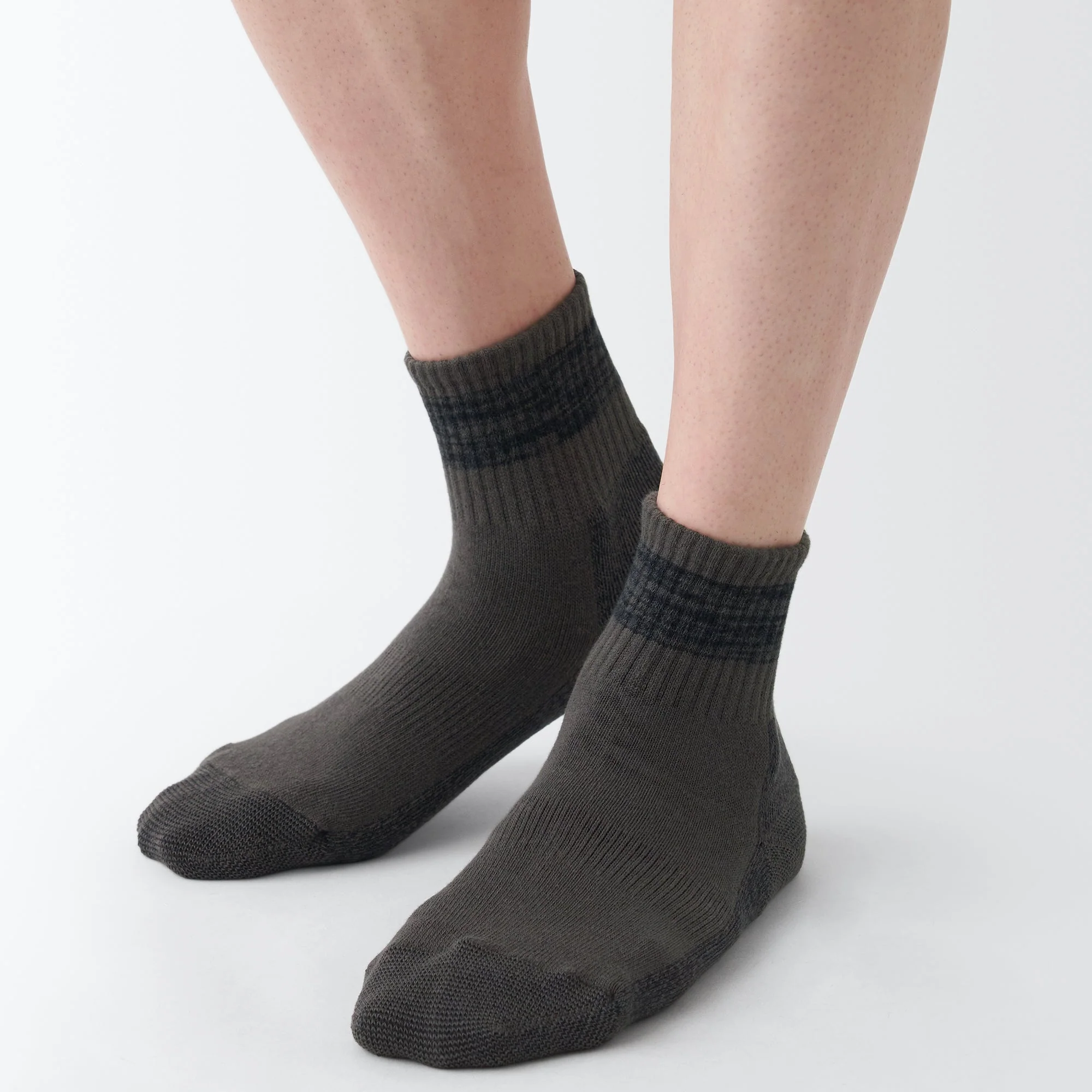 Right Angle Pile Short Socks - Pattern - Image 7