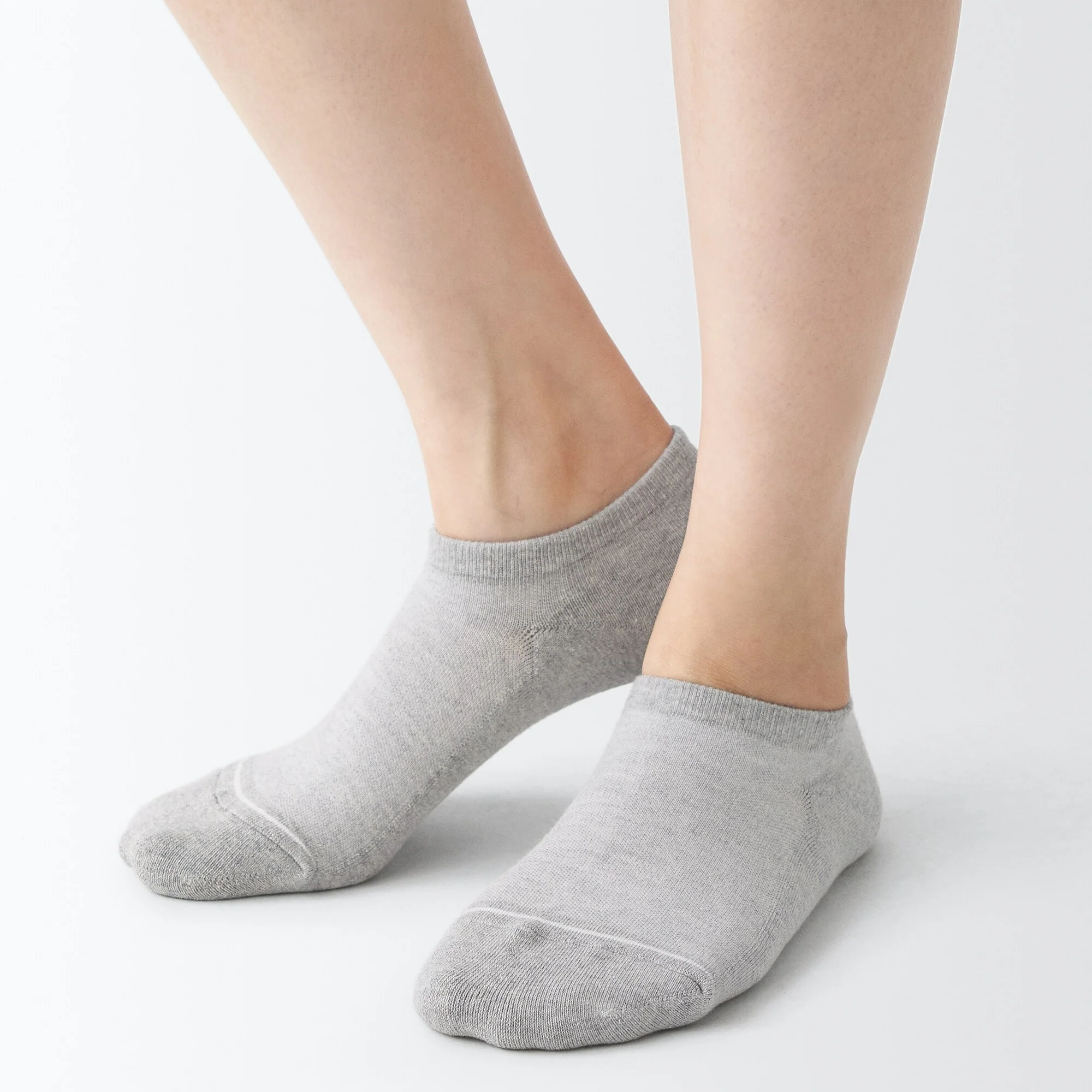 Right Angle Pile Sneaker Socks 23-25cm - Image 3