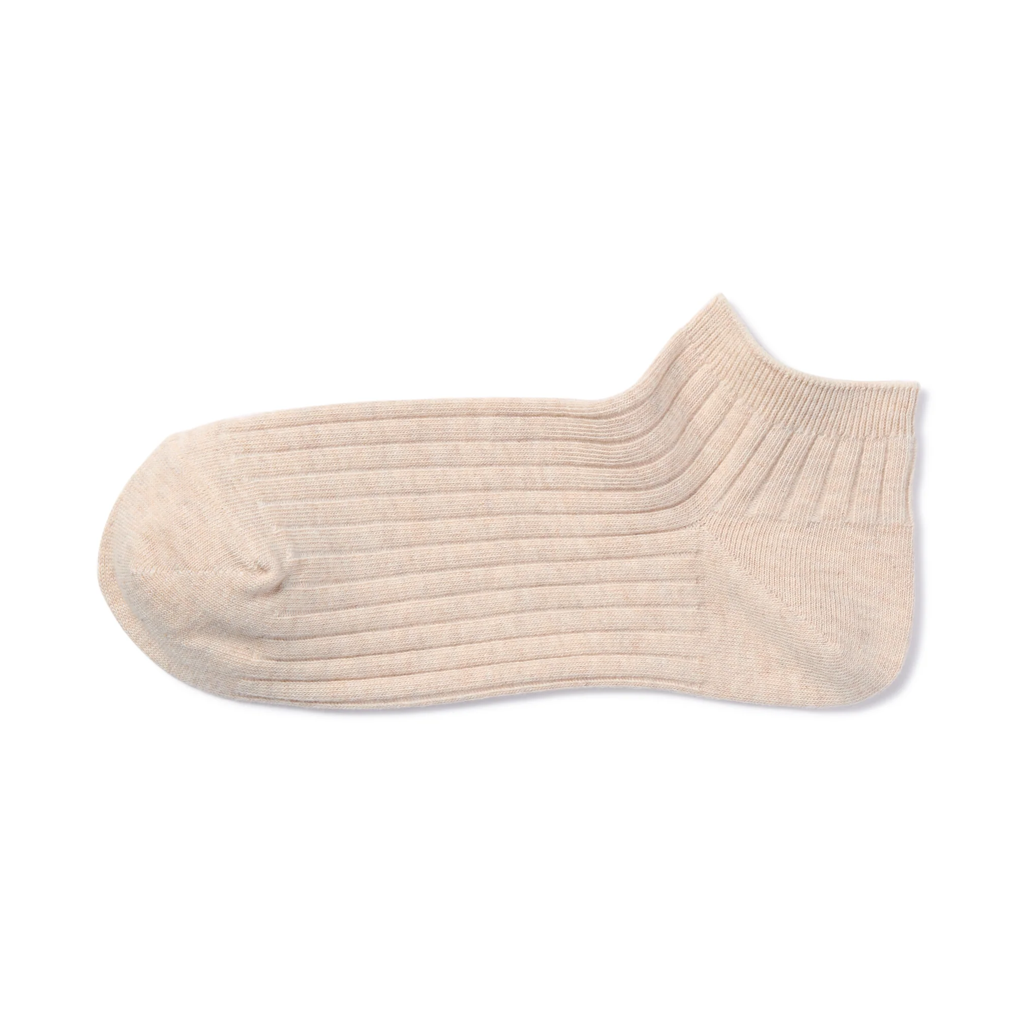Right Angle Ribbed Sneaker Socks - Image 2