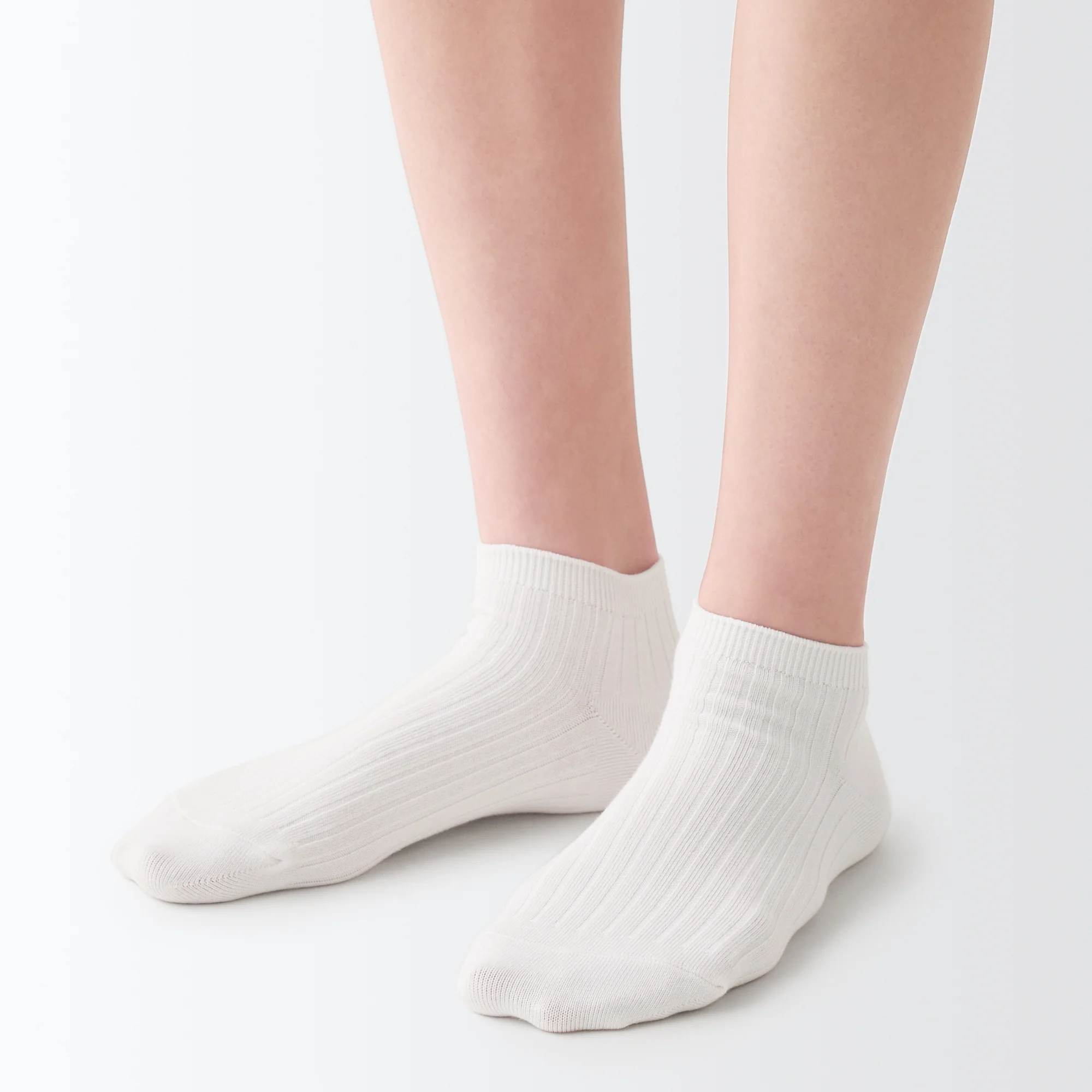 Right Angle Ribbed Sneaker Socks - Image 6