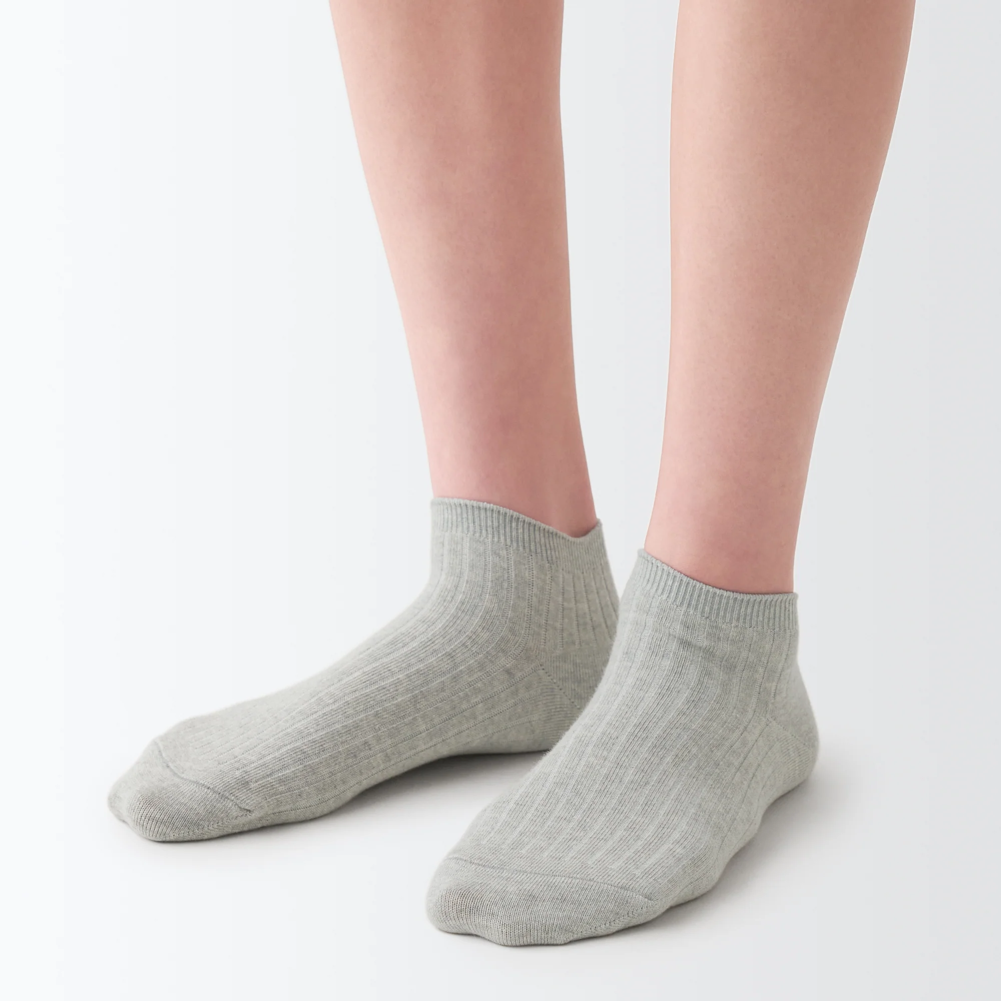 Right Angle Ribbed Sneaker Socks - Image 9