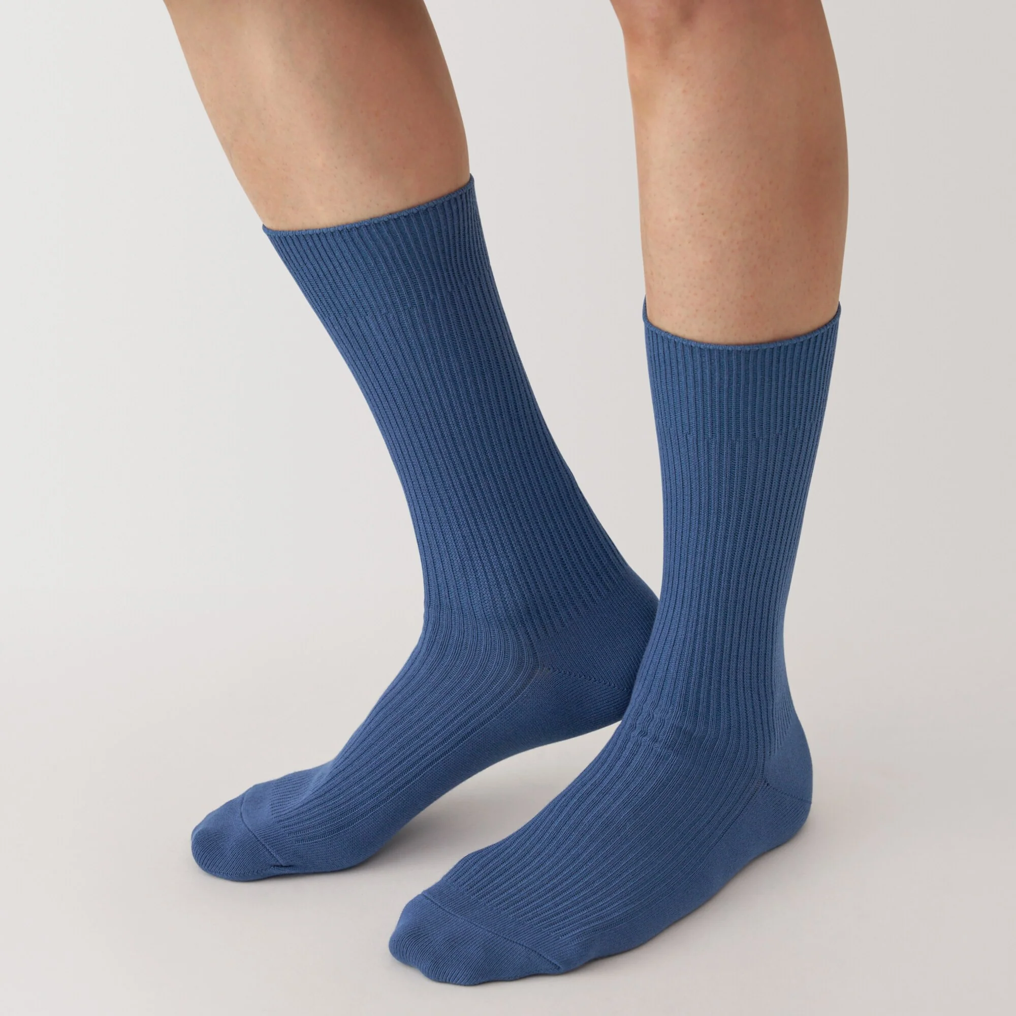 Right Angle Ribbed Socks - Image 2
