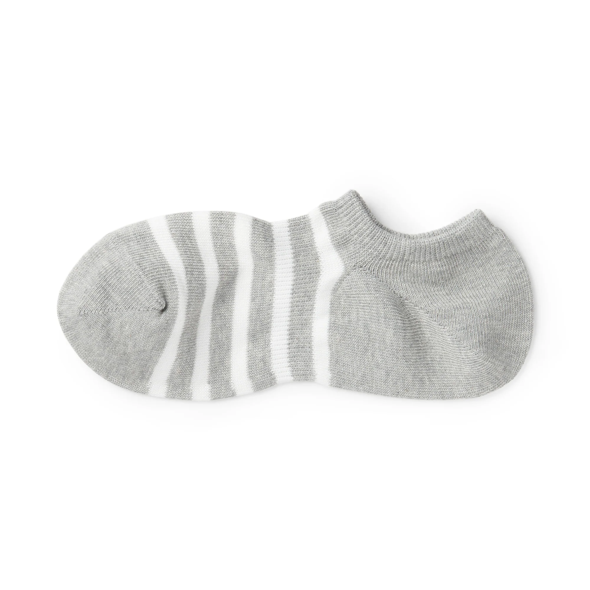 Right Angle Striped Sneaker Socks - Image 4