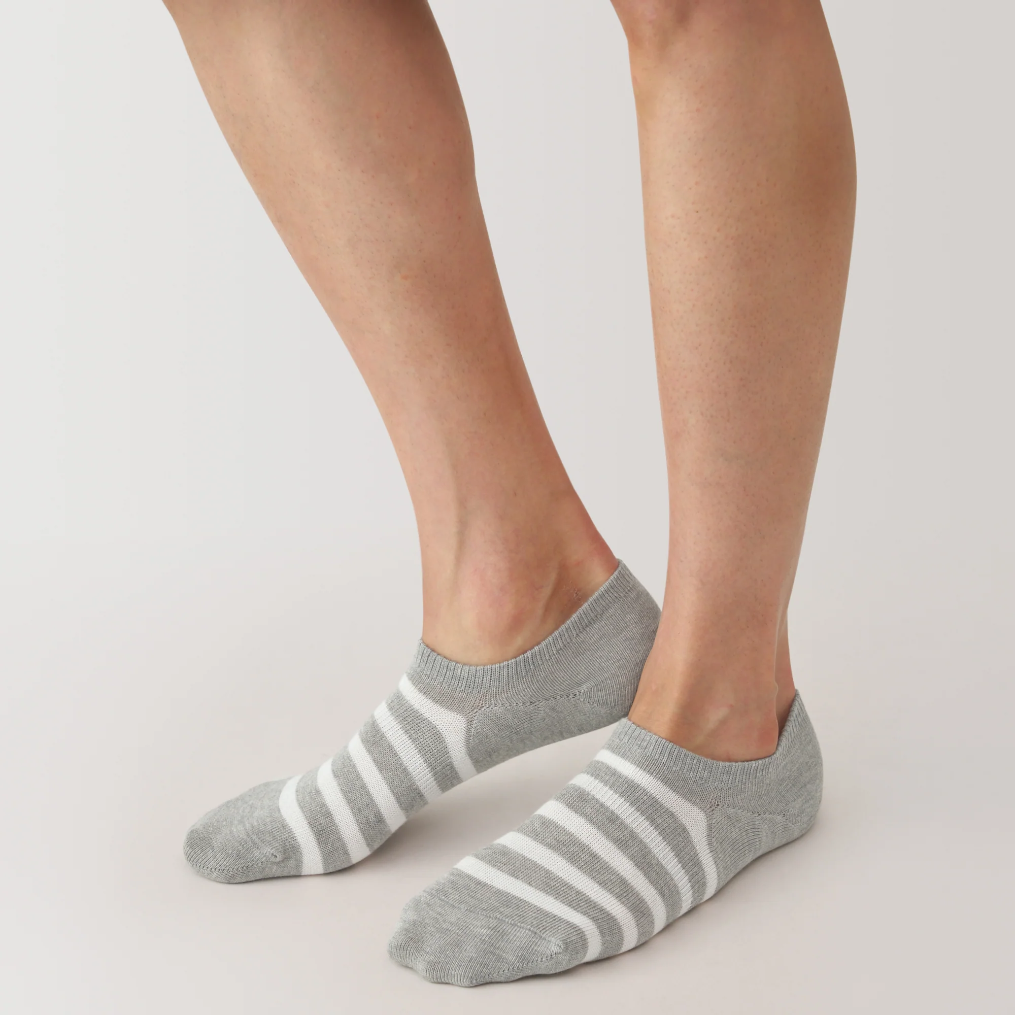 Right Angle Striped Sneaker Socks - Image 5