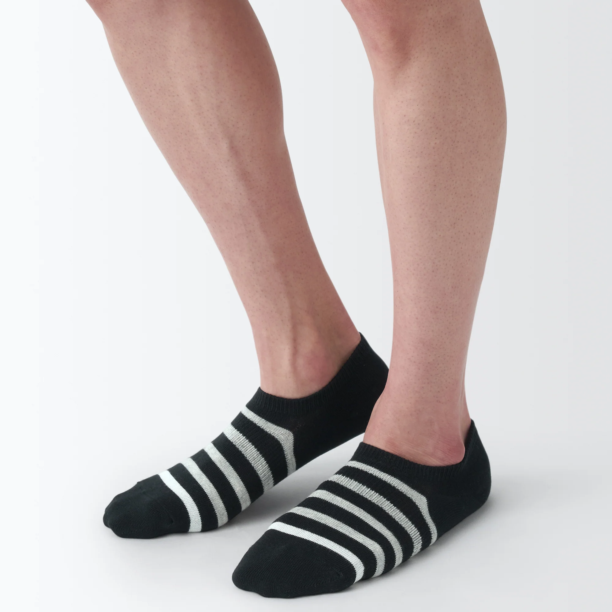 Right Angle Striped Sneaker Socks - Image 12