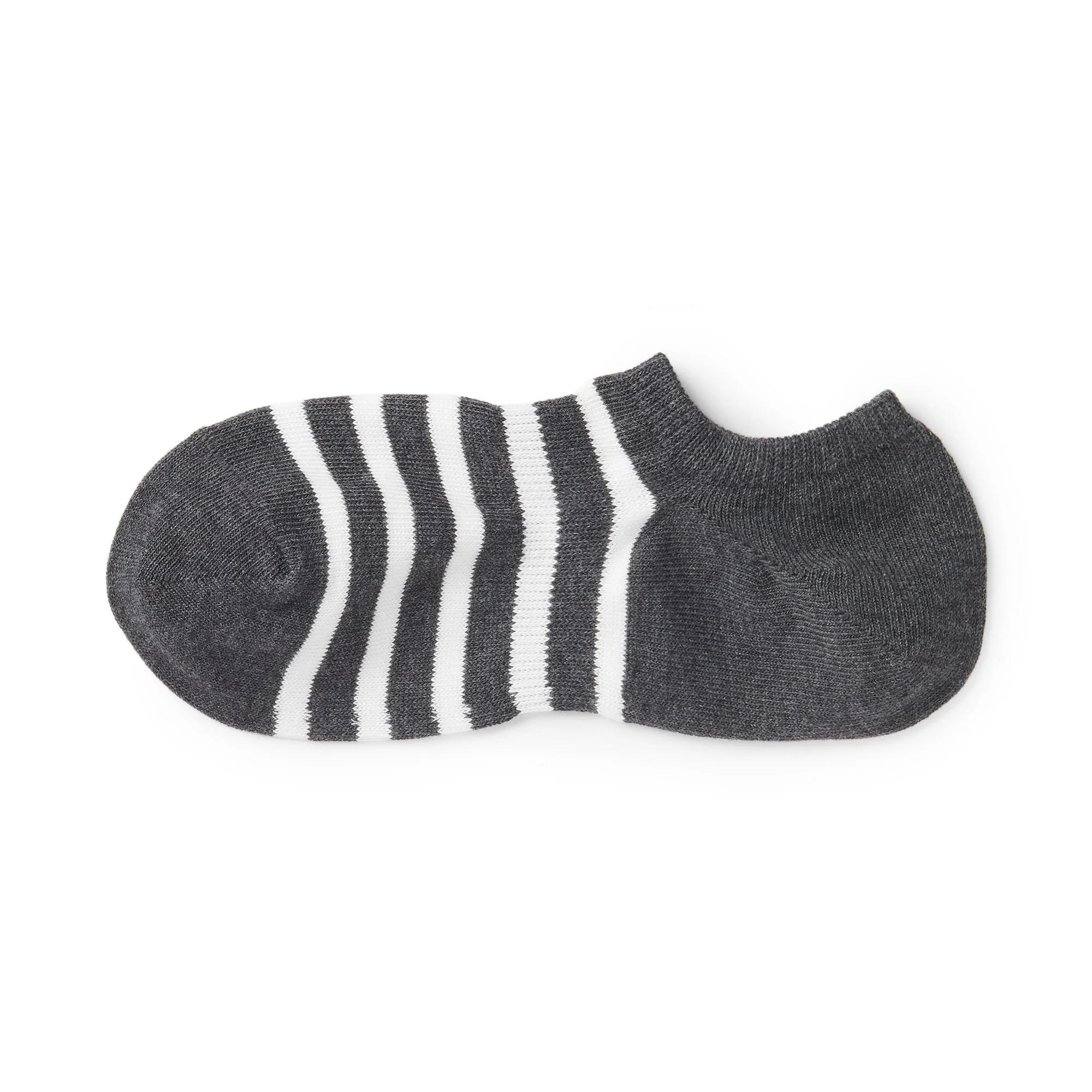 Right Angle Striped Sneaker Socks - Image 7