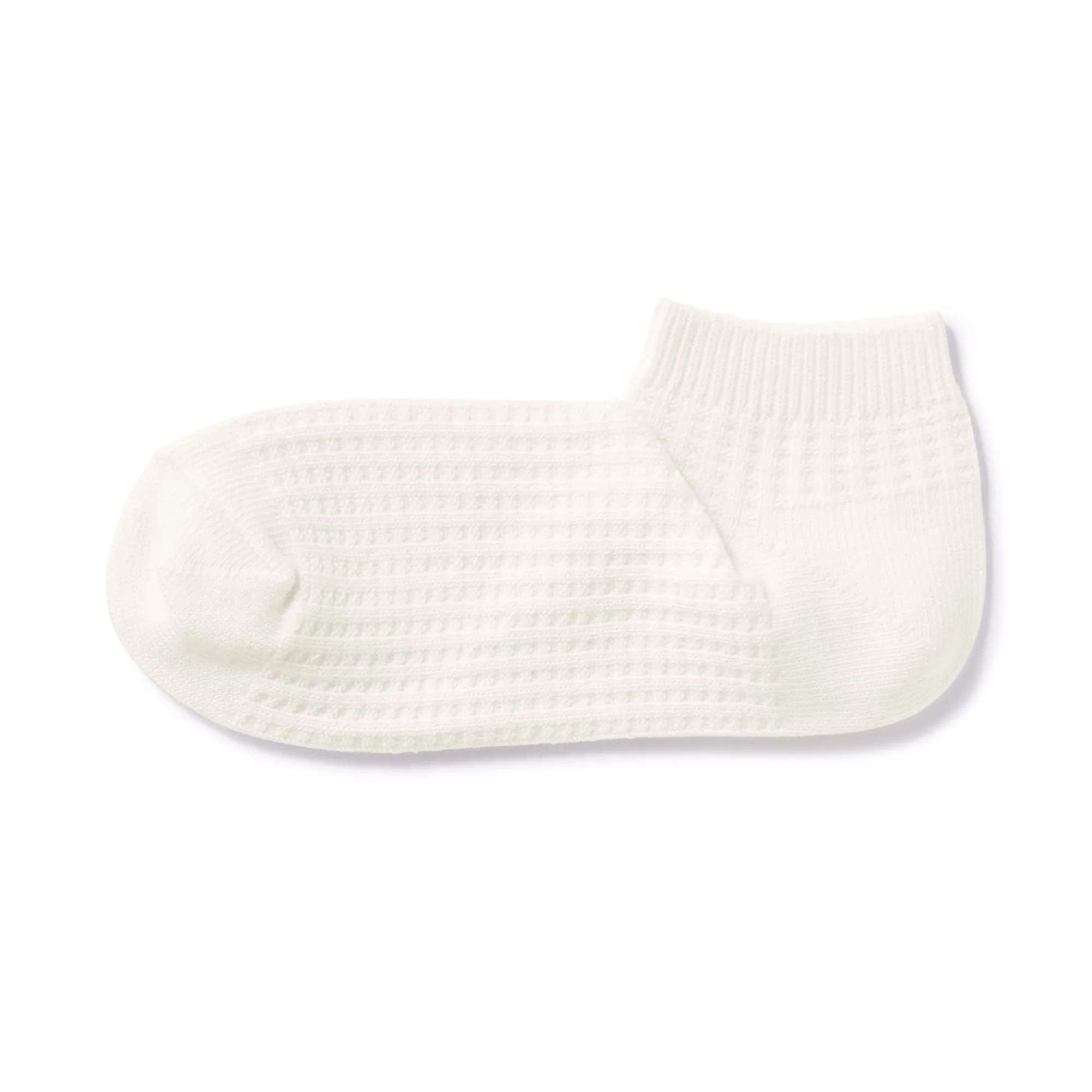 Right Angle Waffle Sneaker Socks - Image 3