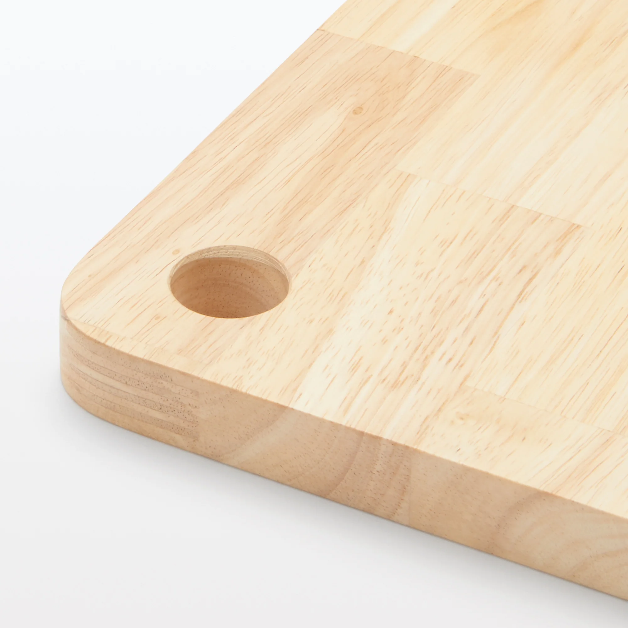Rubberwood Rectangular Cutting Board - Large - Image 3