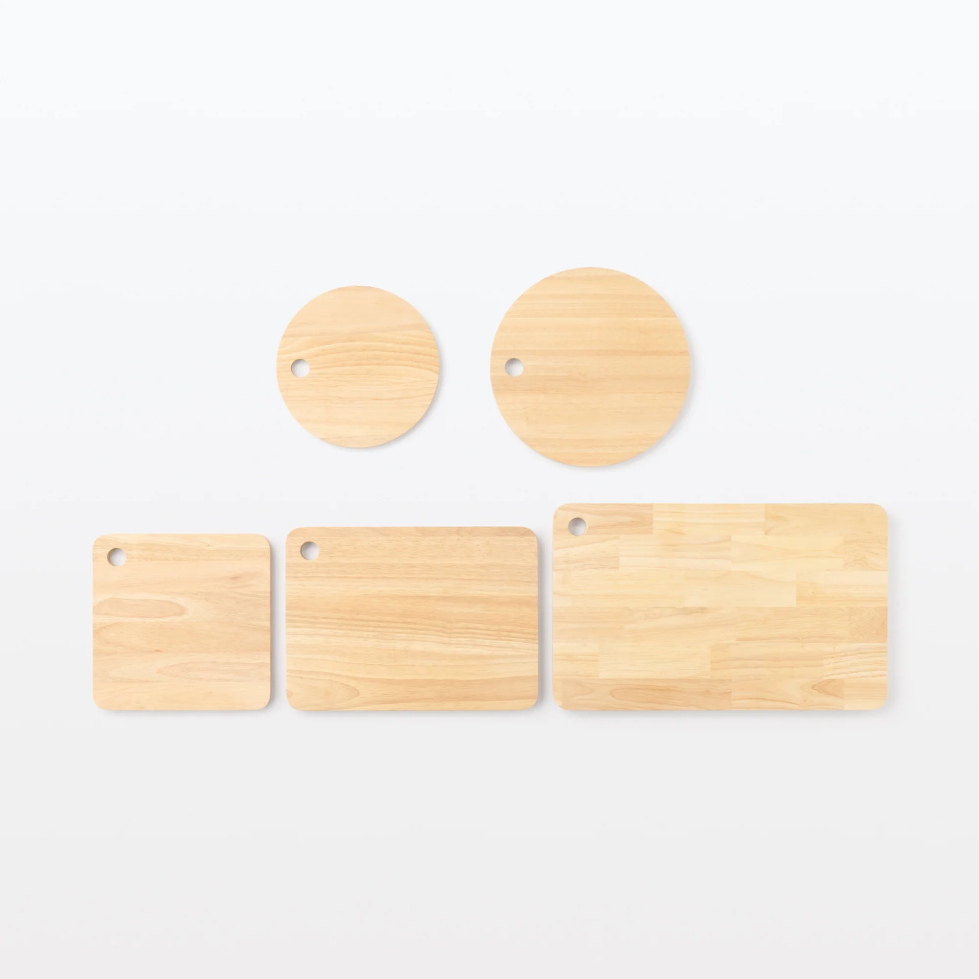 Rubberwood Rectangular Cutting Board - Large - Image 4