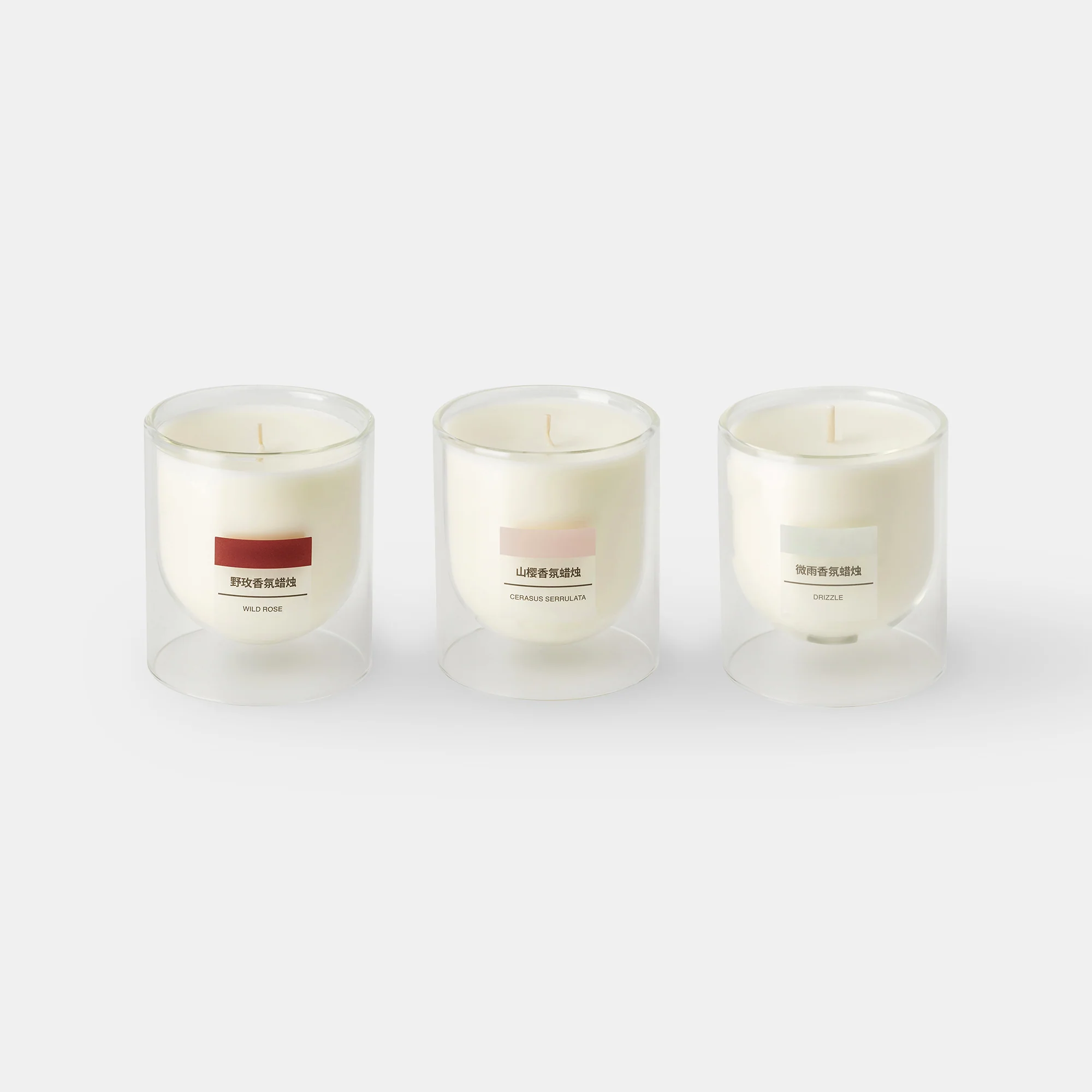 Scented Double Wall Glass Candle - Cherry Blossom - Image 10