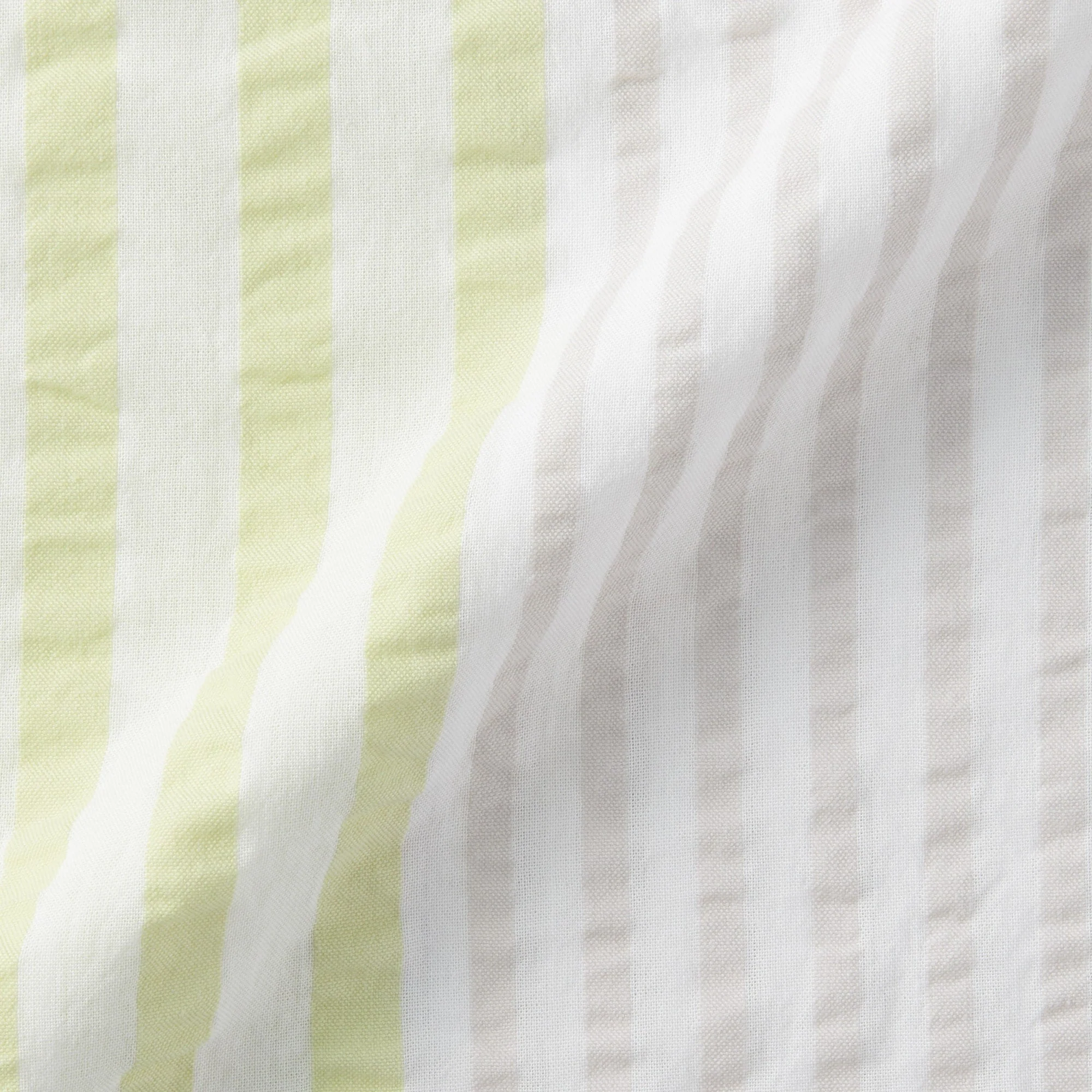 Seersucker Striped Duvet Cover - Image 3