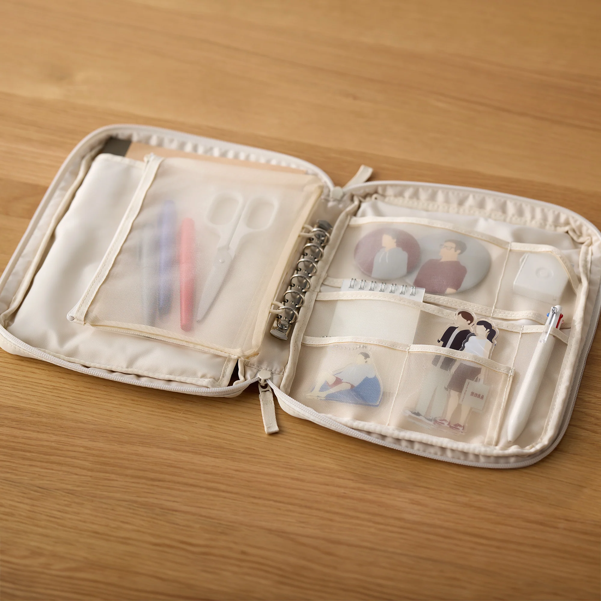 Selectable Pocket Organizer Case - A5 Wide - Black - Image 9