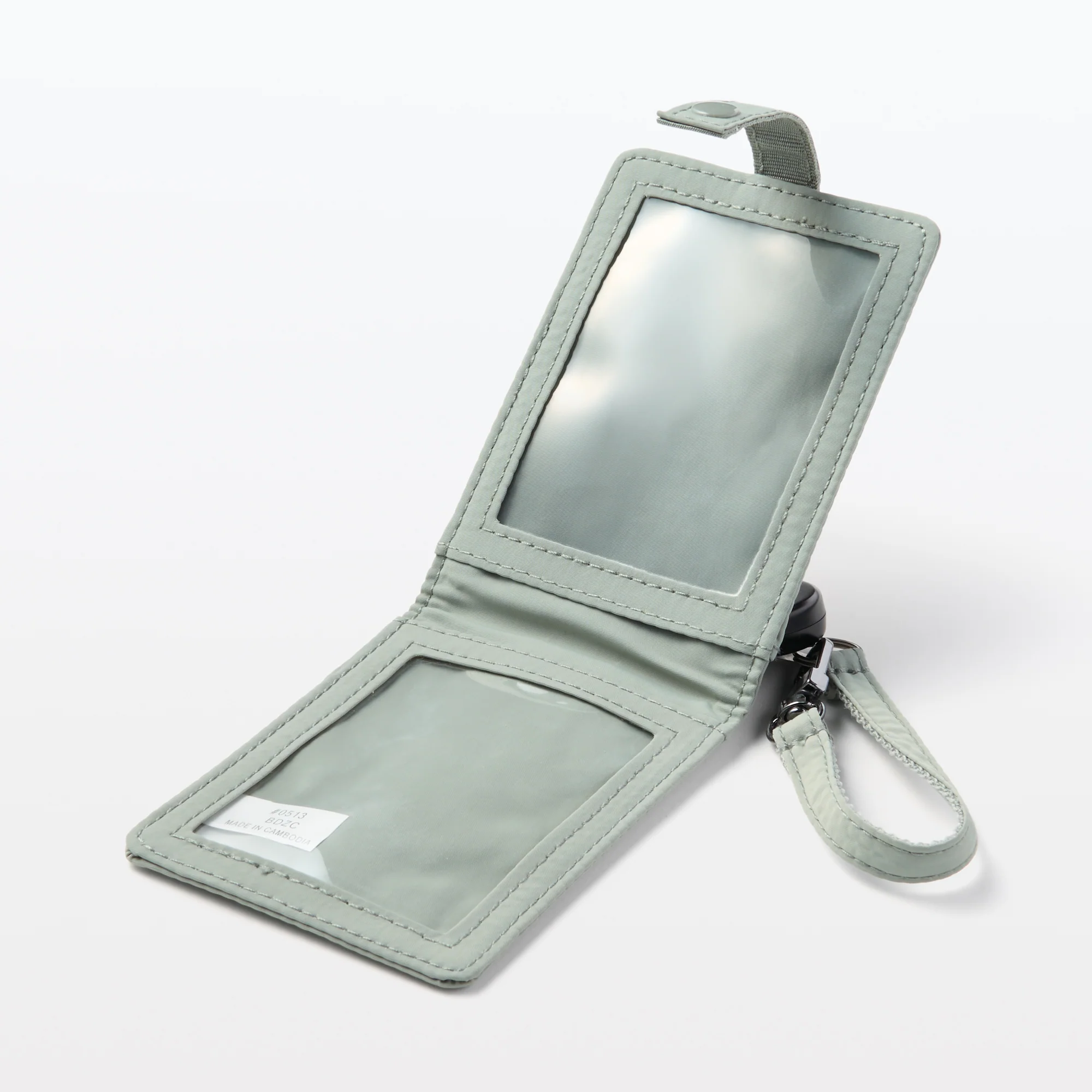 Self Standing Card Holder with Reel - Moss Green - Image 4