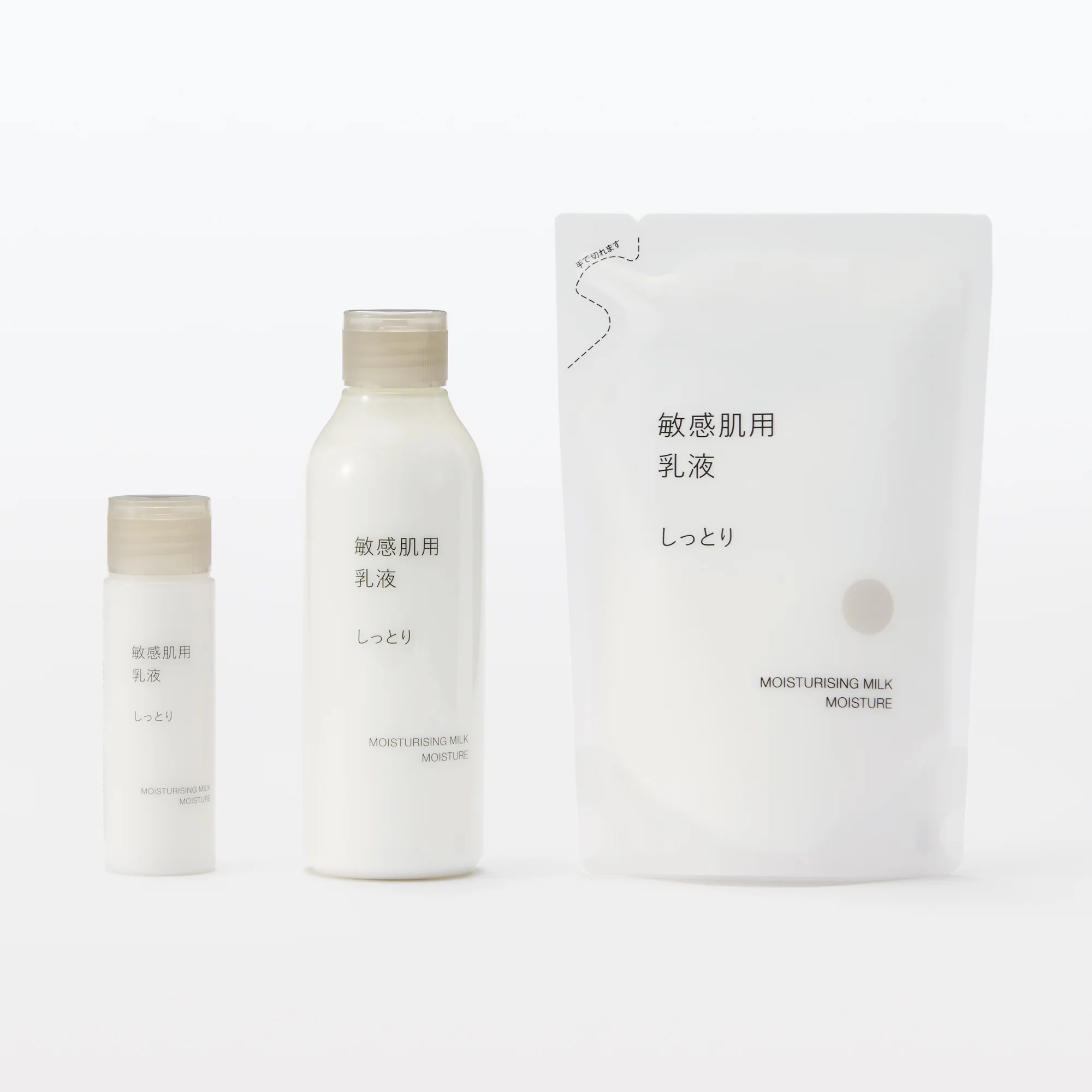 Sensitive Moisturizing Milk - Moisture 180 ml Refill - Image 4