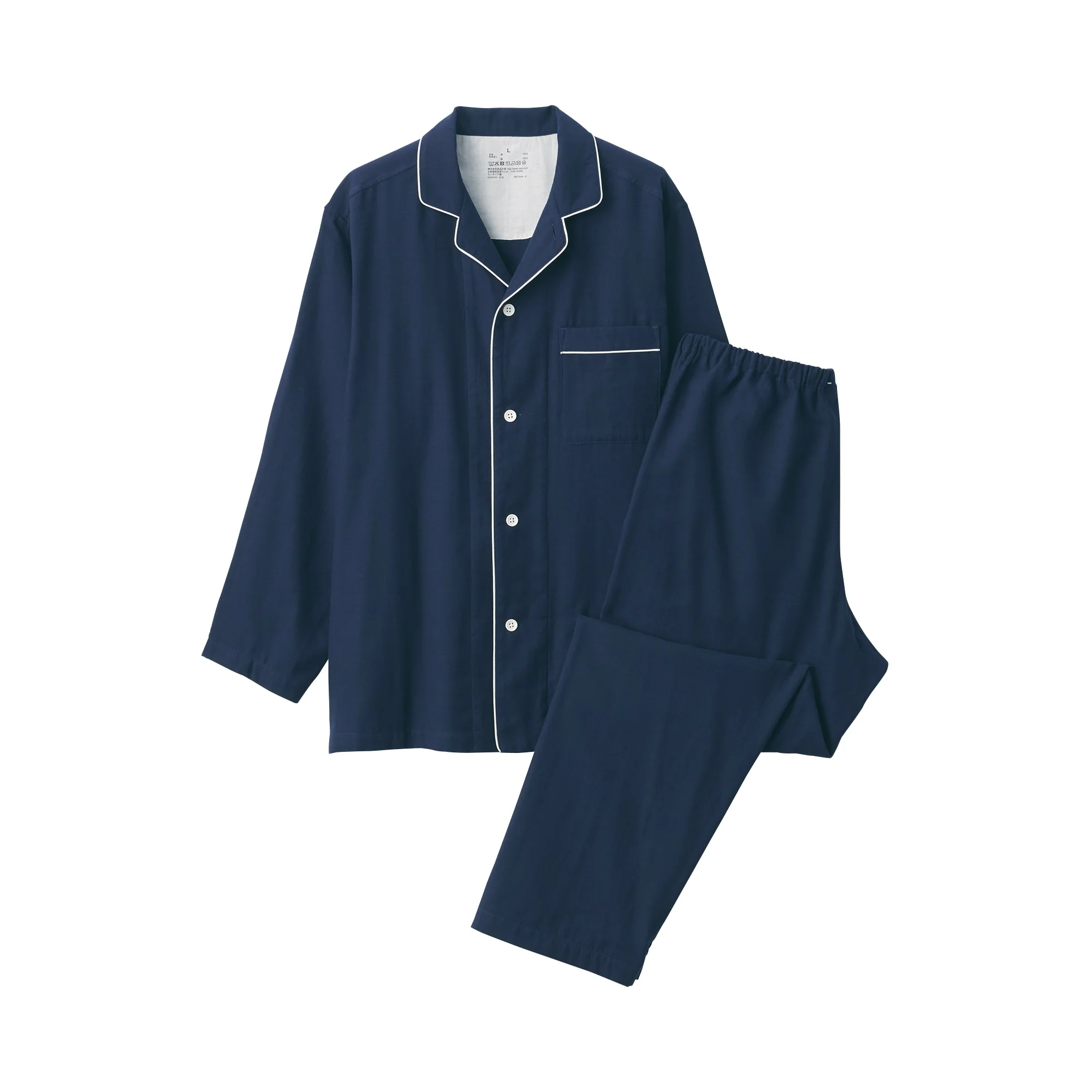 Side Seamless Double Gauze Pajamas - Image 15