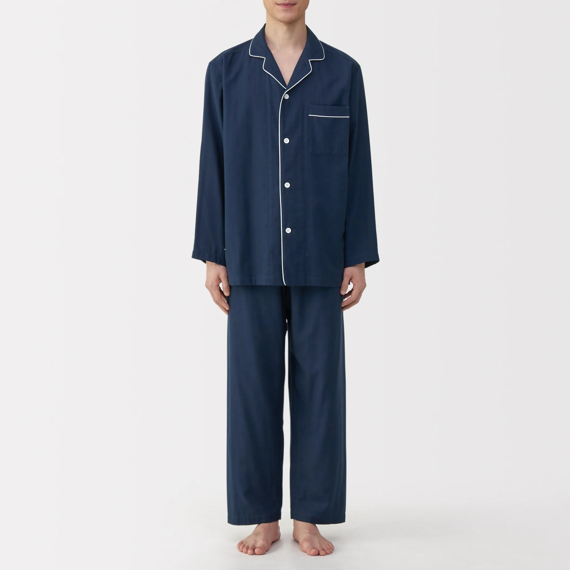 Side Seamless Double Gauze Pajamas - Image 17