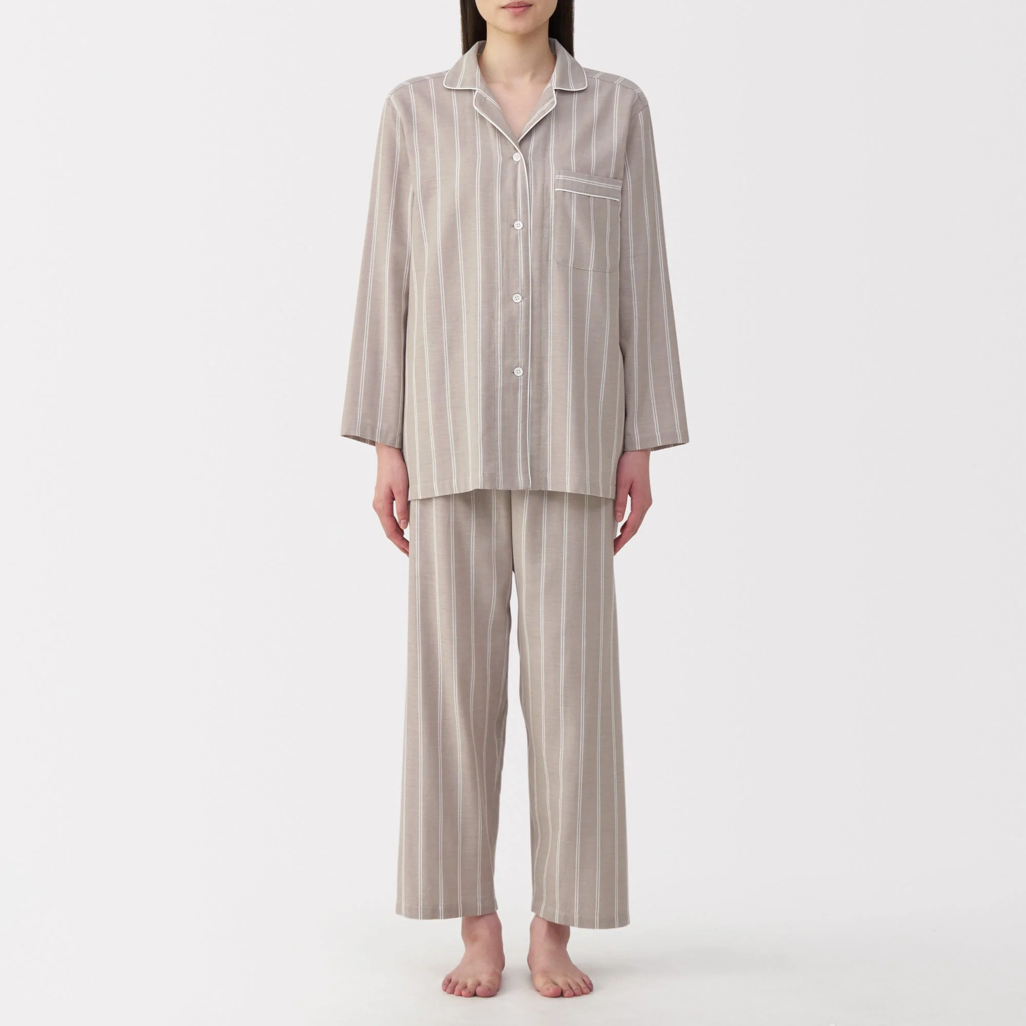 Side Seamless Double Gauze Pajamas - Image 17