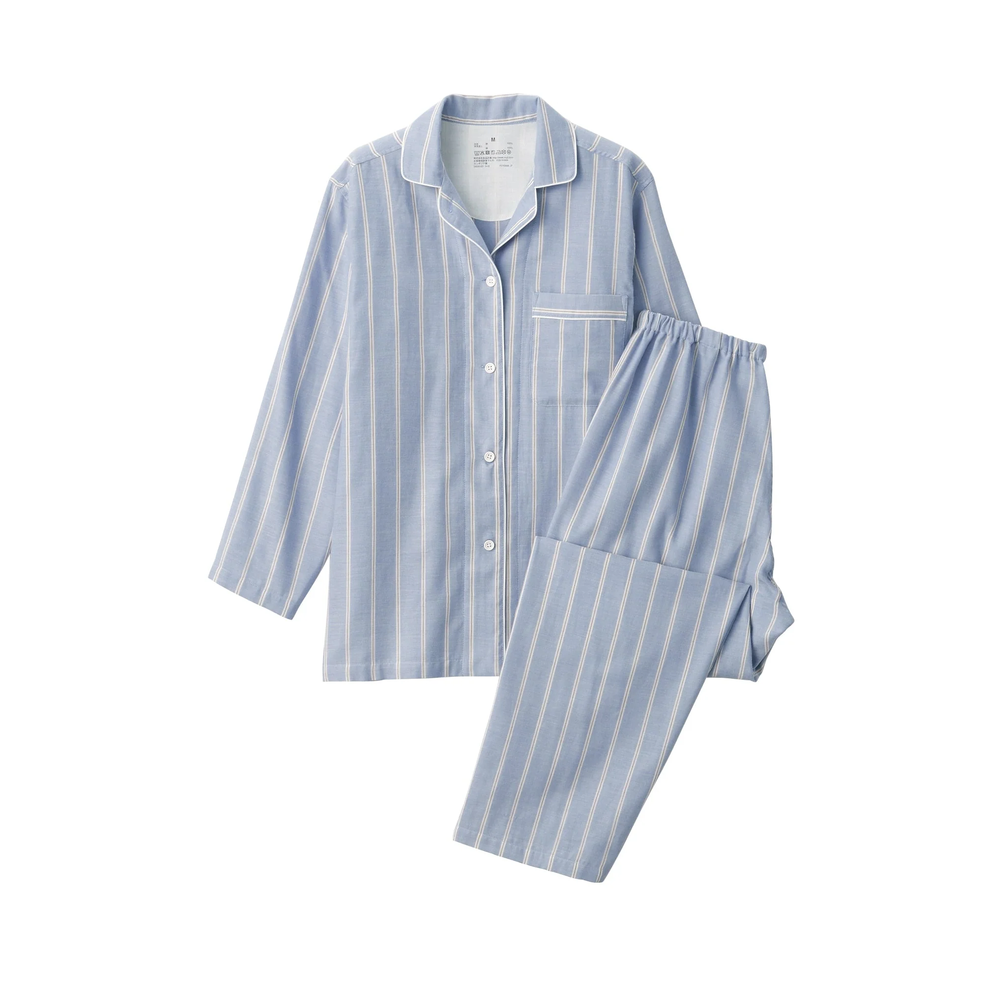 Side Seamless Double Gauze Pajamas - Image 28