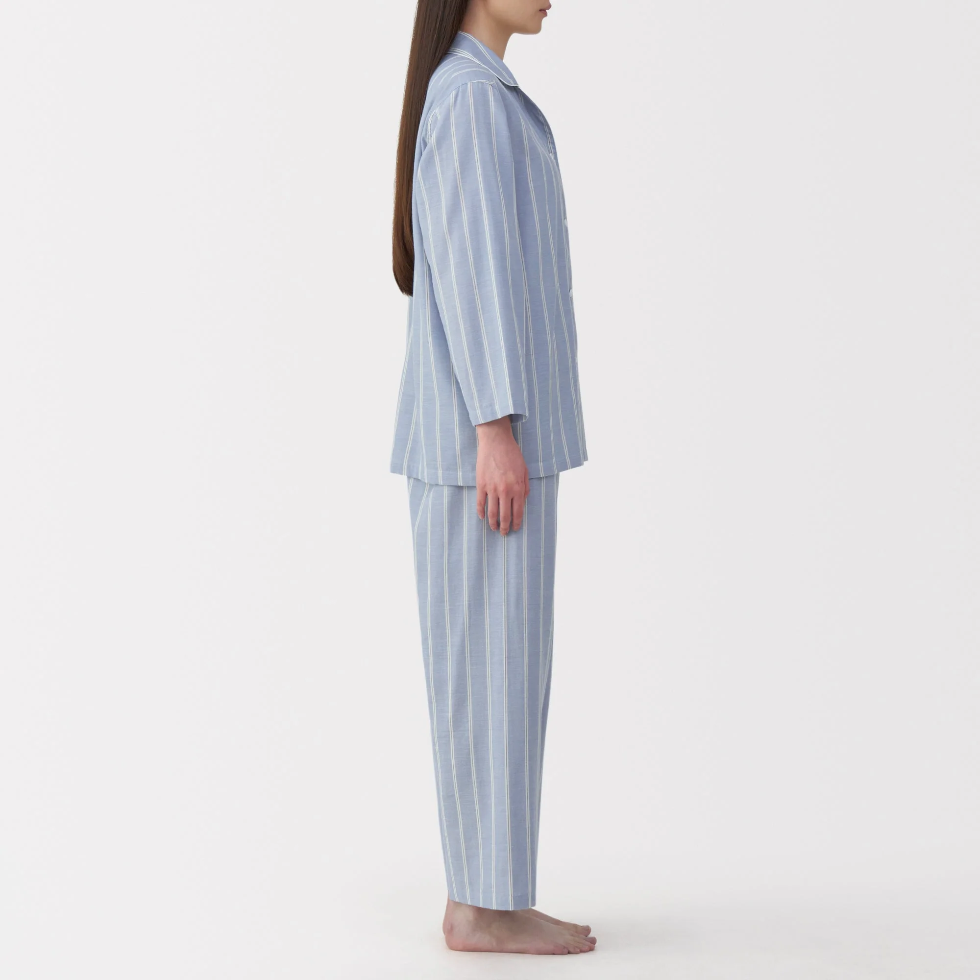 Side Seamless Double Gauze Pajamas - Image 31