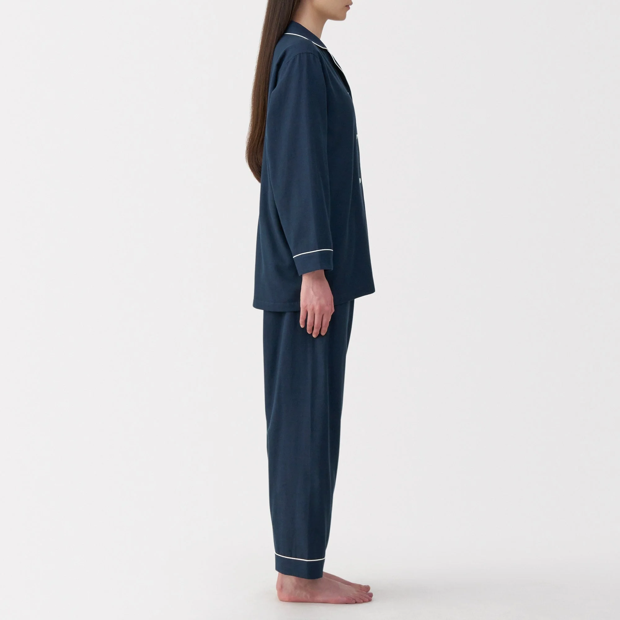 Side Seamless Double Gauze Pajamas - Image 44