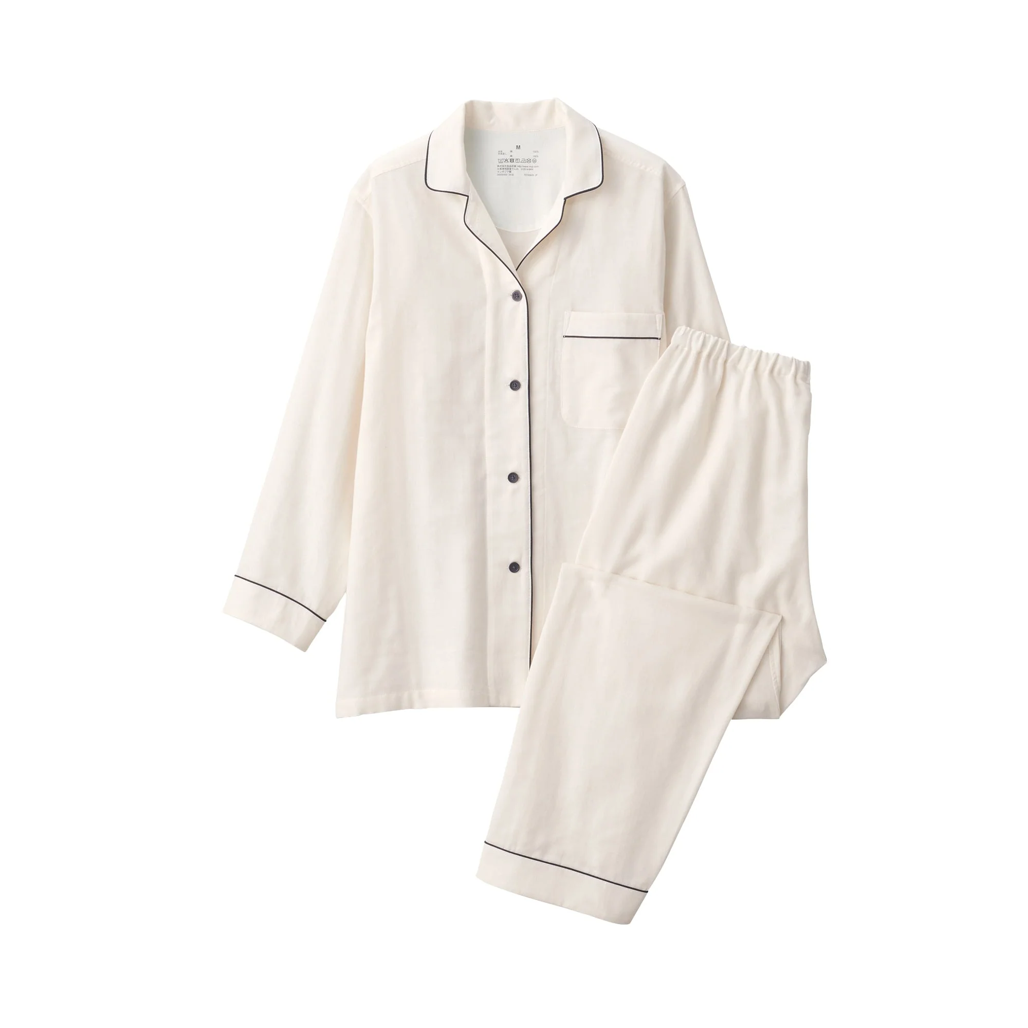 Side Seamless Double Gauze Pajamas - Image 52