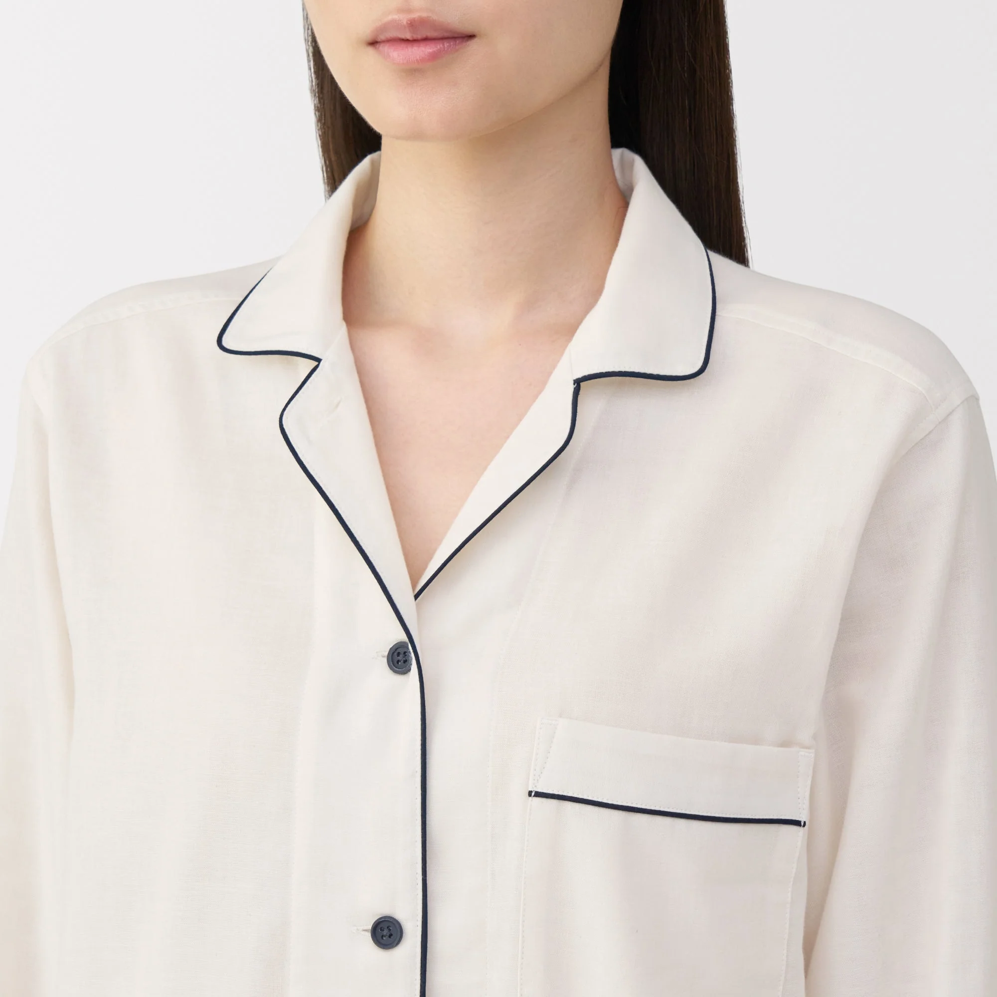 Side Seamless Double Gauze Pajamas - Image 57