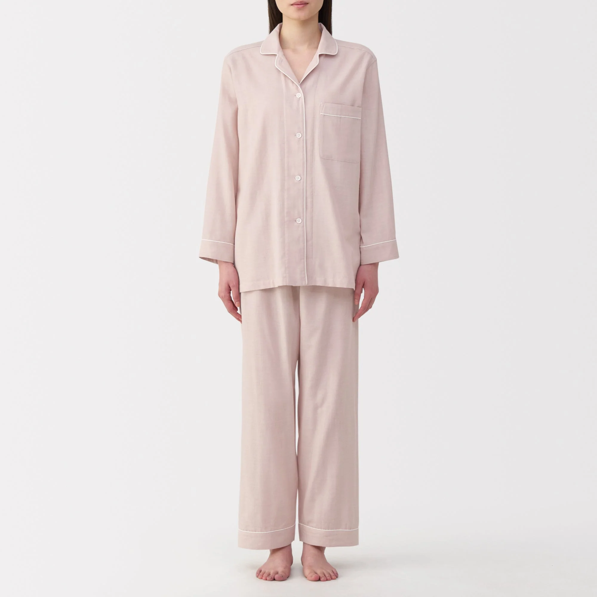 Side Seamless Double Gauze Pajamas - Image 67