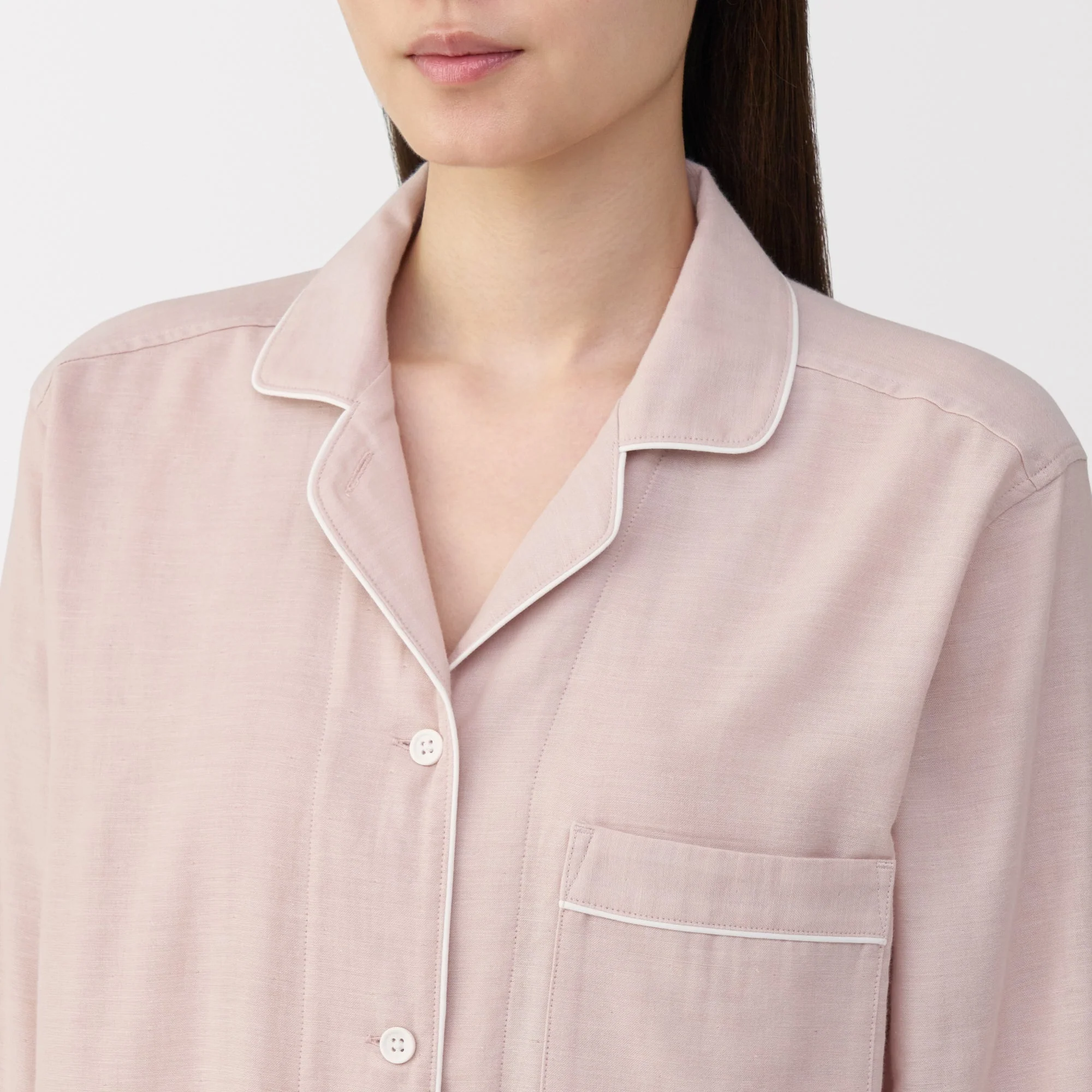 Side Seamless Double Gauze Pajamas - Image 70