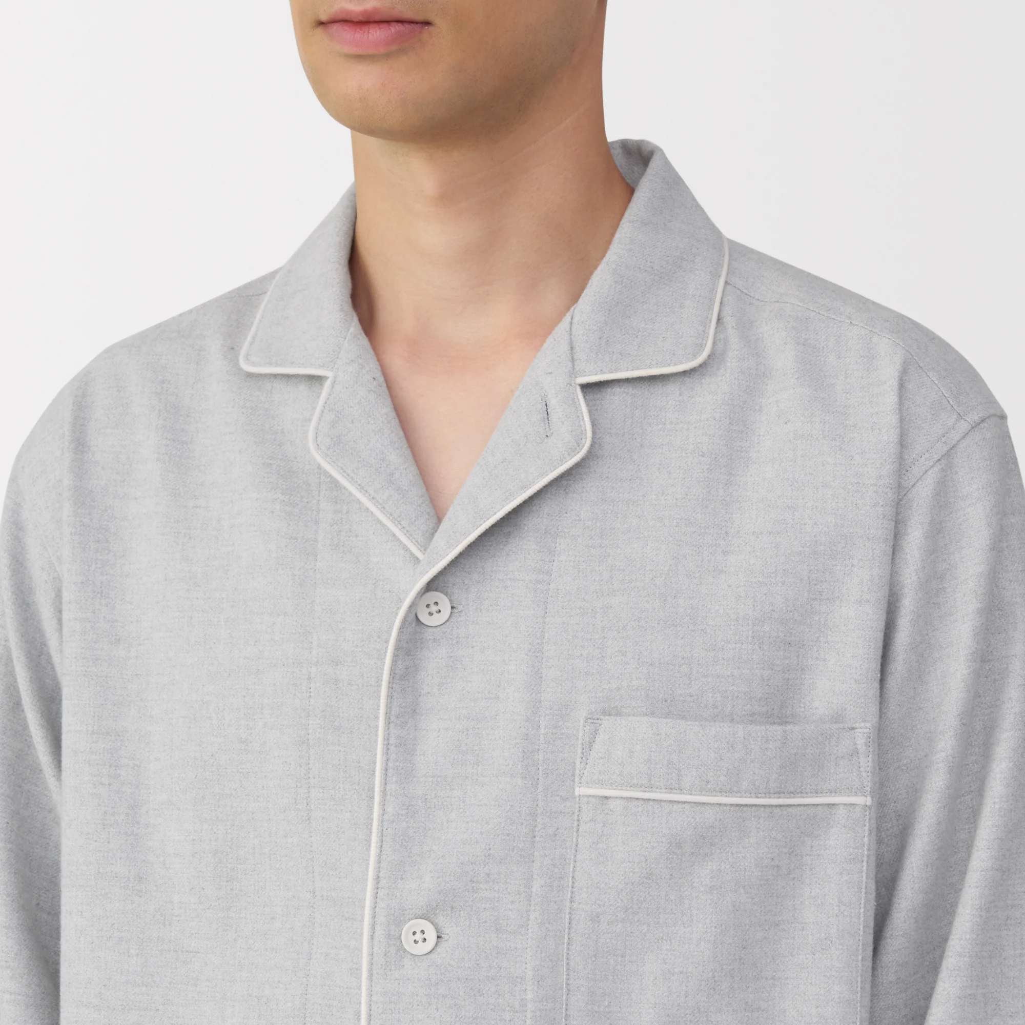 Side Seamless Flannel Pajamas - Image 20