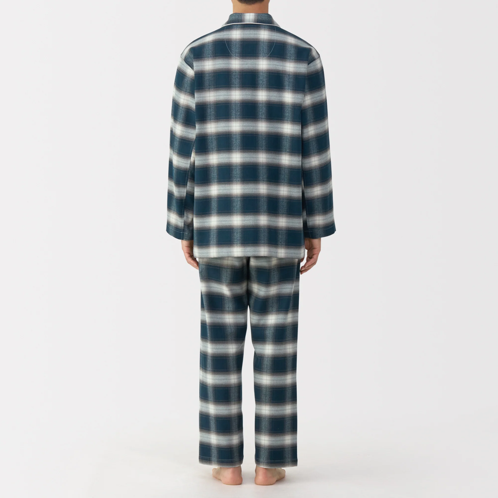 Side Seamless Flannel Pajamas - Image 32