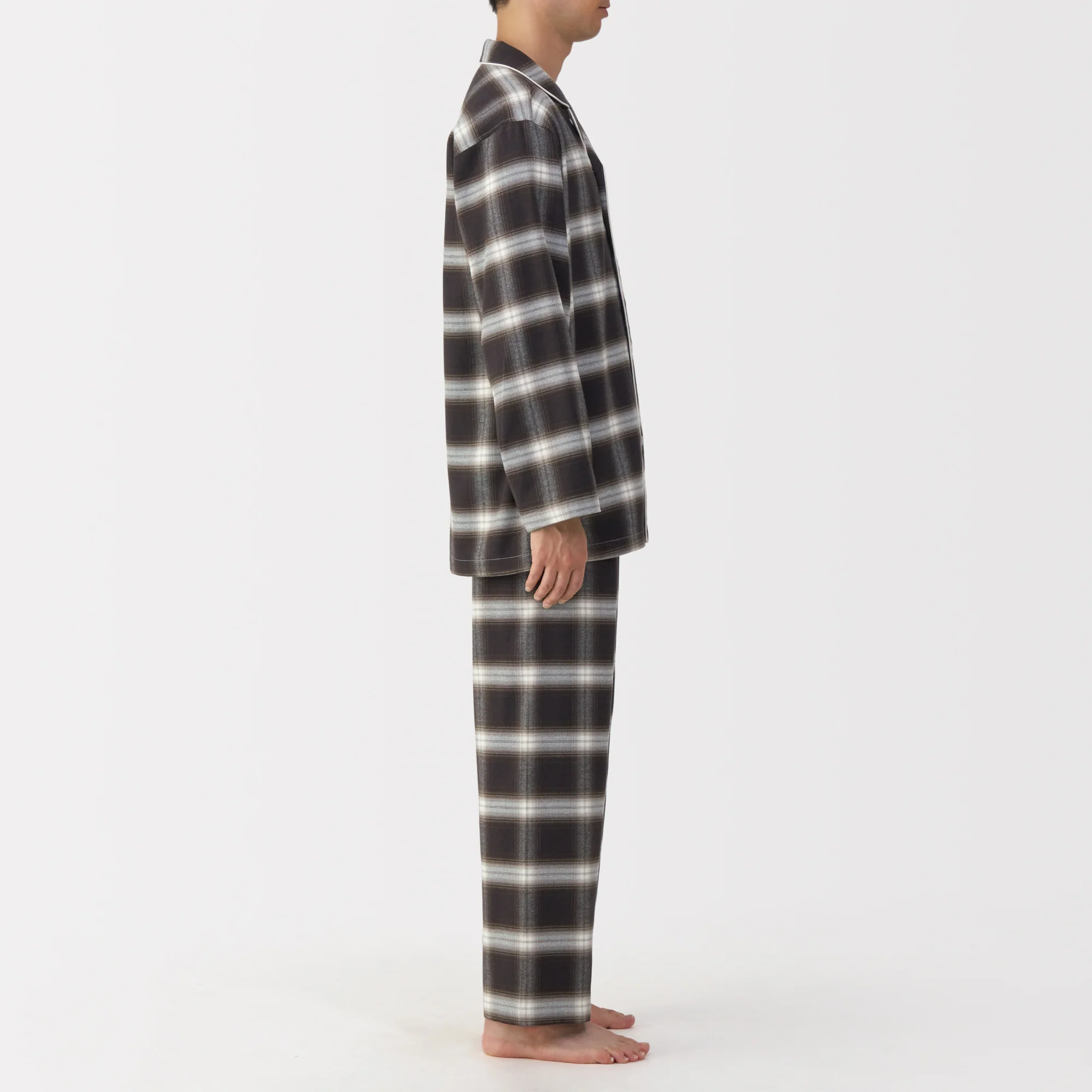 Side Seamless Flannel Pajamas - Image 44