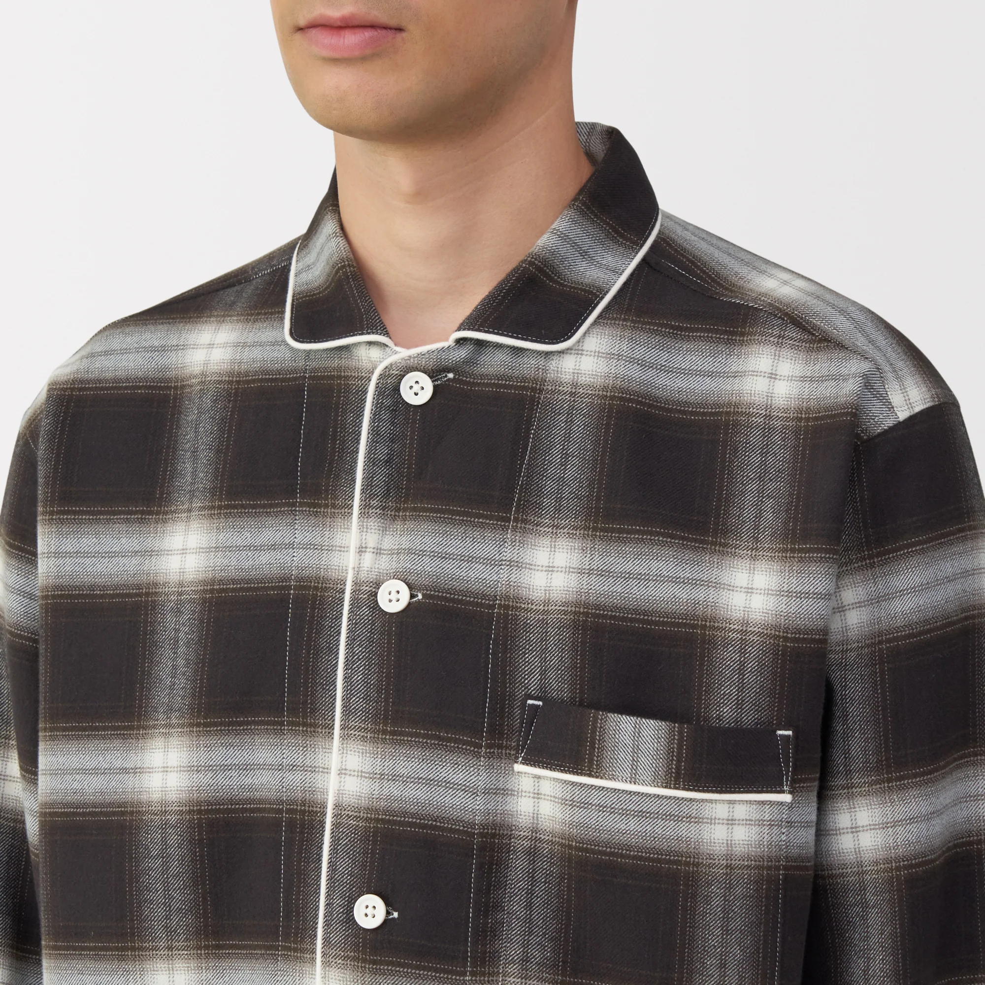 Side Seamless Flannel Pajamas - Image 47