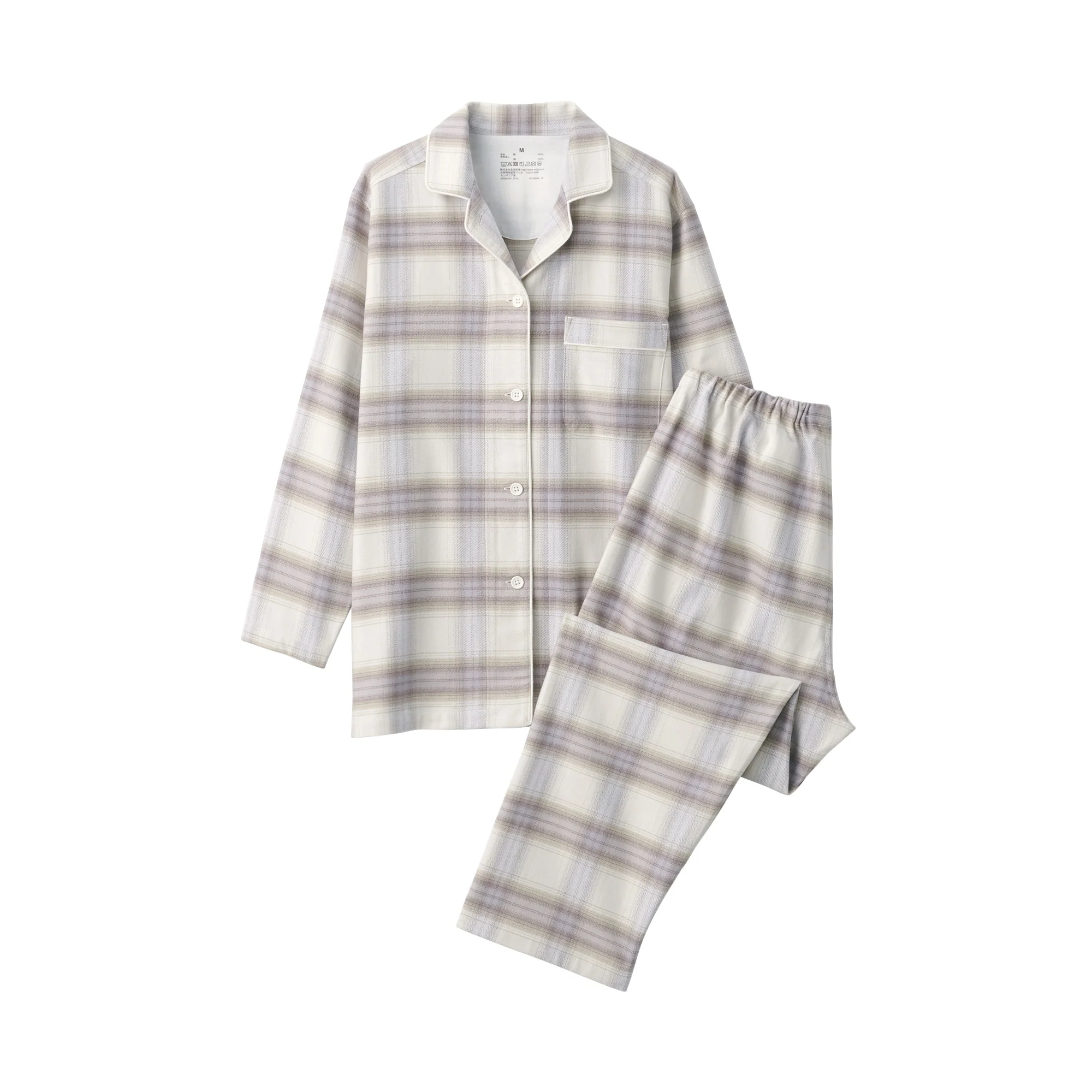 Side Seamless Flannel Pajamas - Image 14