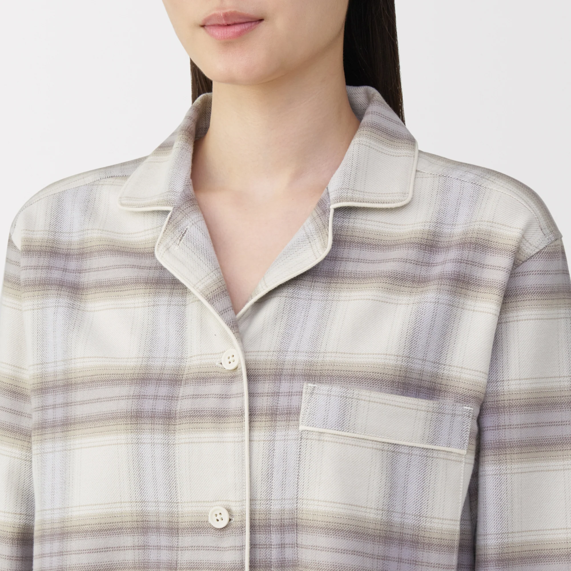 Side Seamless Flannel Pajamas - Image 19