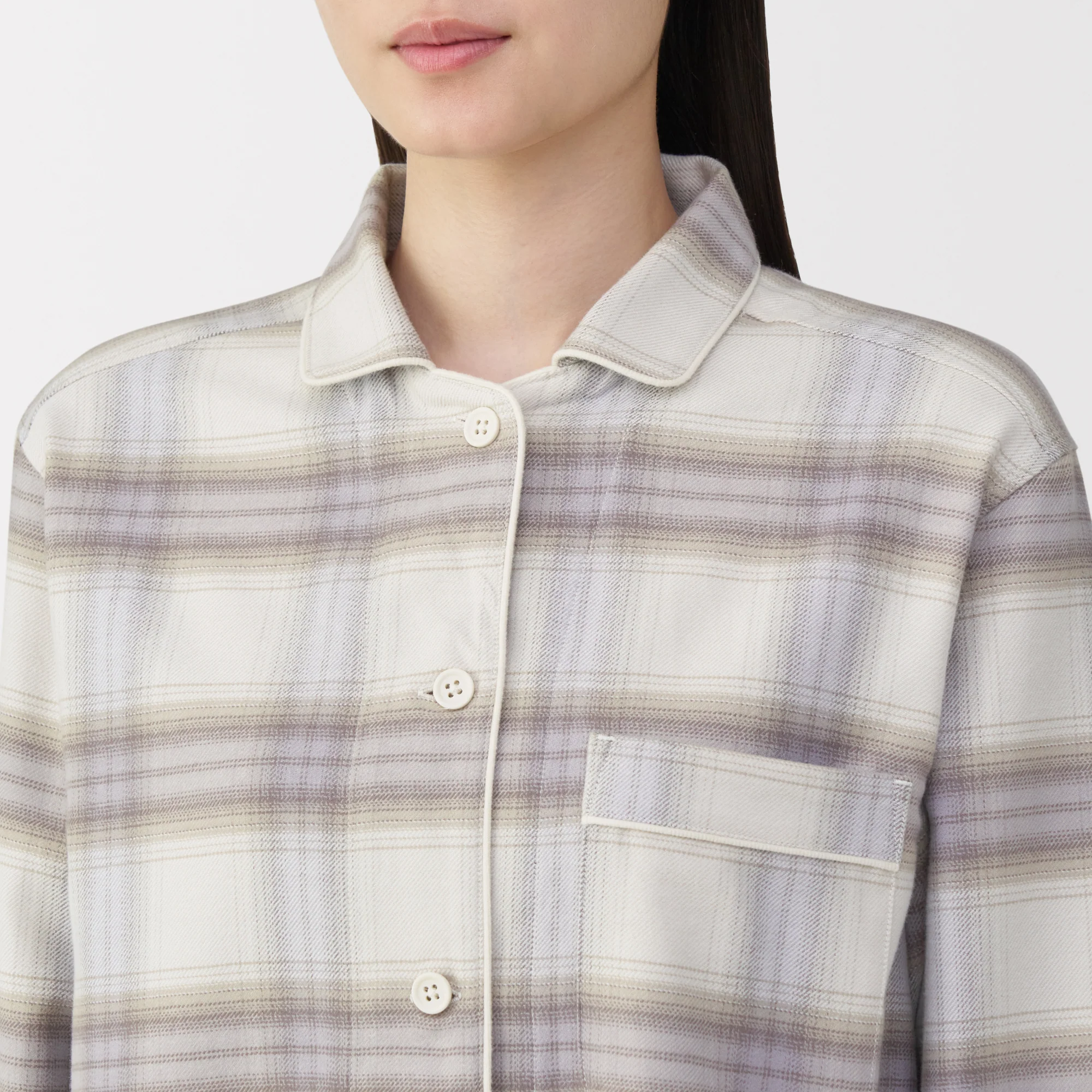 Side Seamless Flannel Pajamas - Image 20