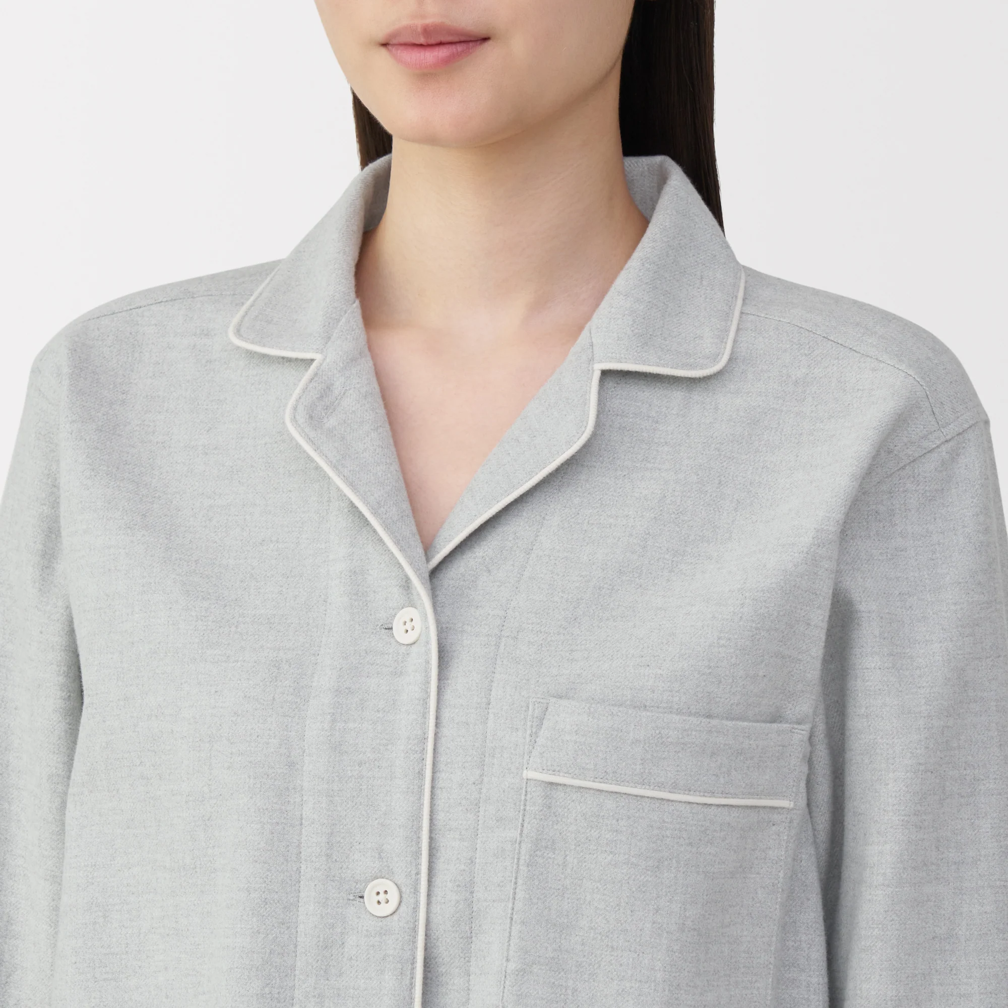 Side Seamless Flannel Pajamas - Image 33