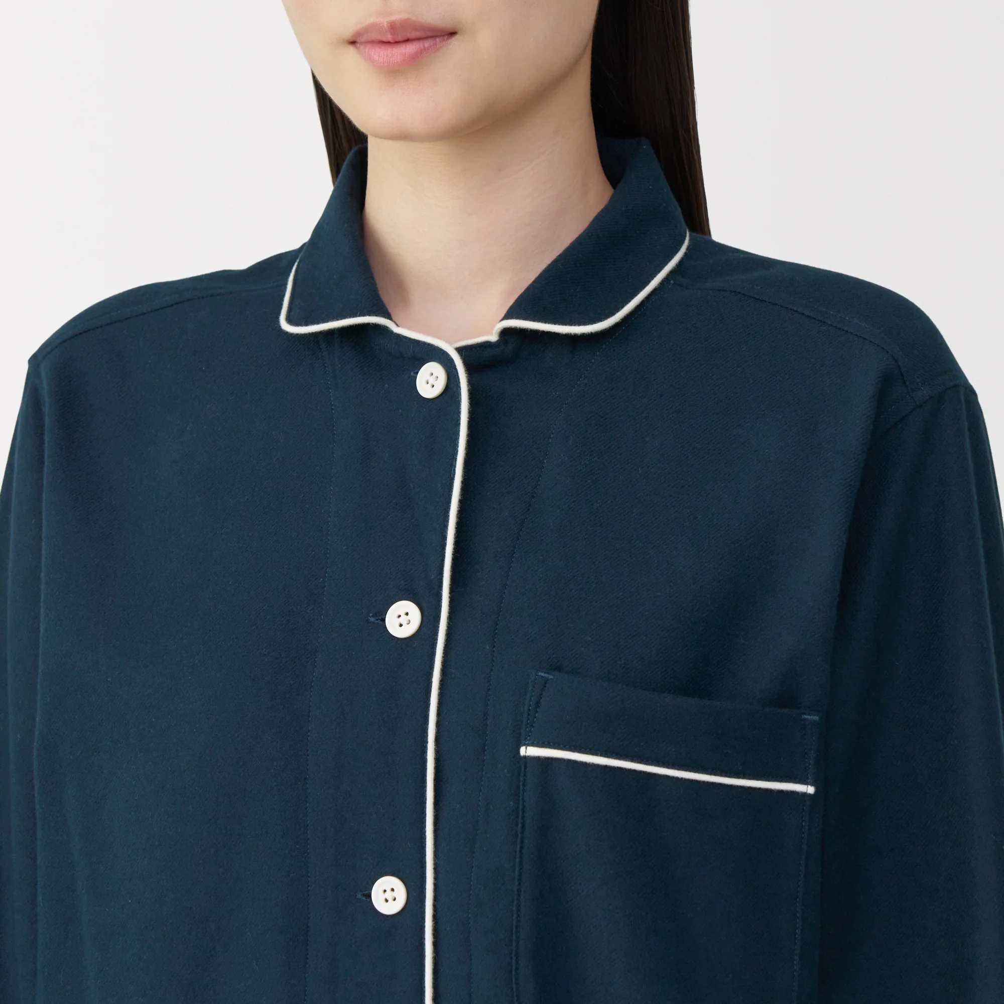 Side Seamless Flannel Pajamas - Image 73