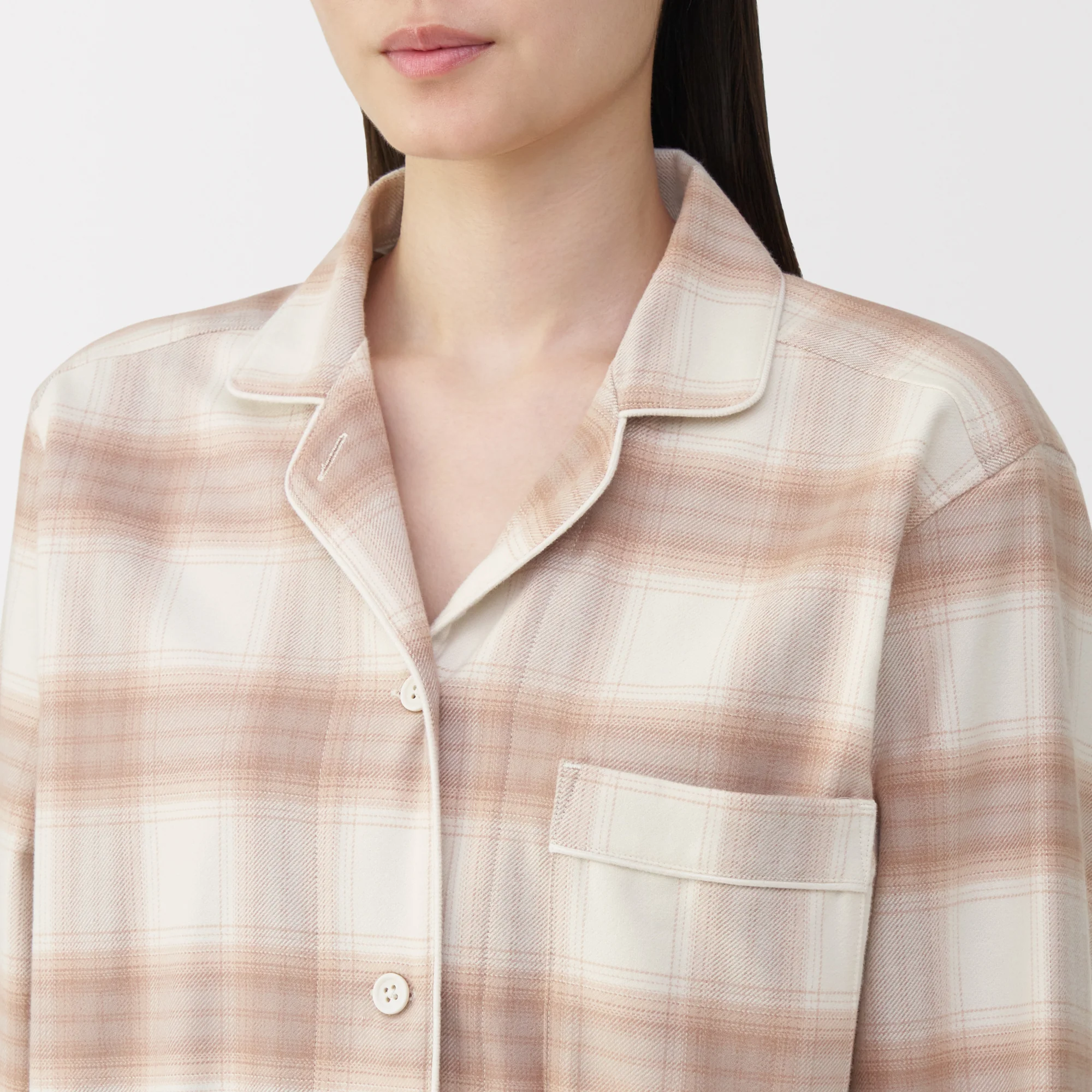 Side Seamless Flannel Pajamas - Image 85