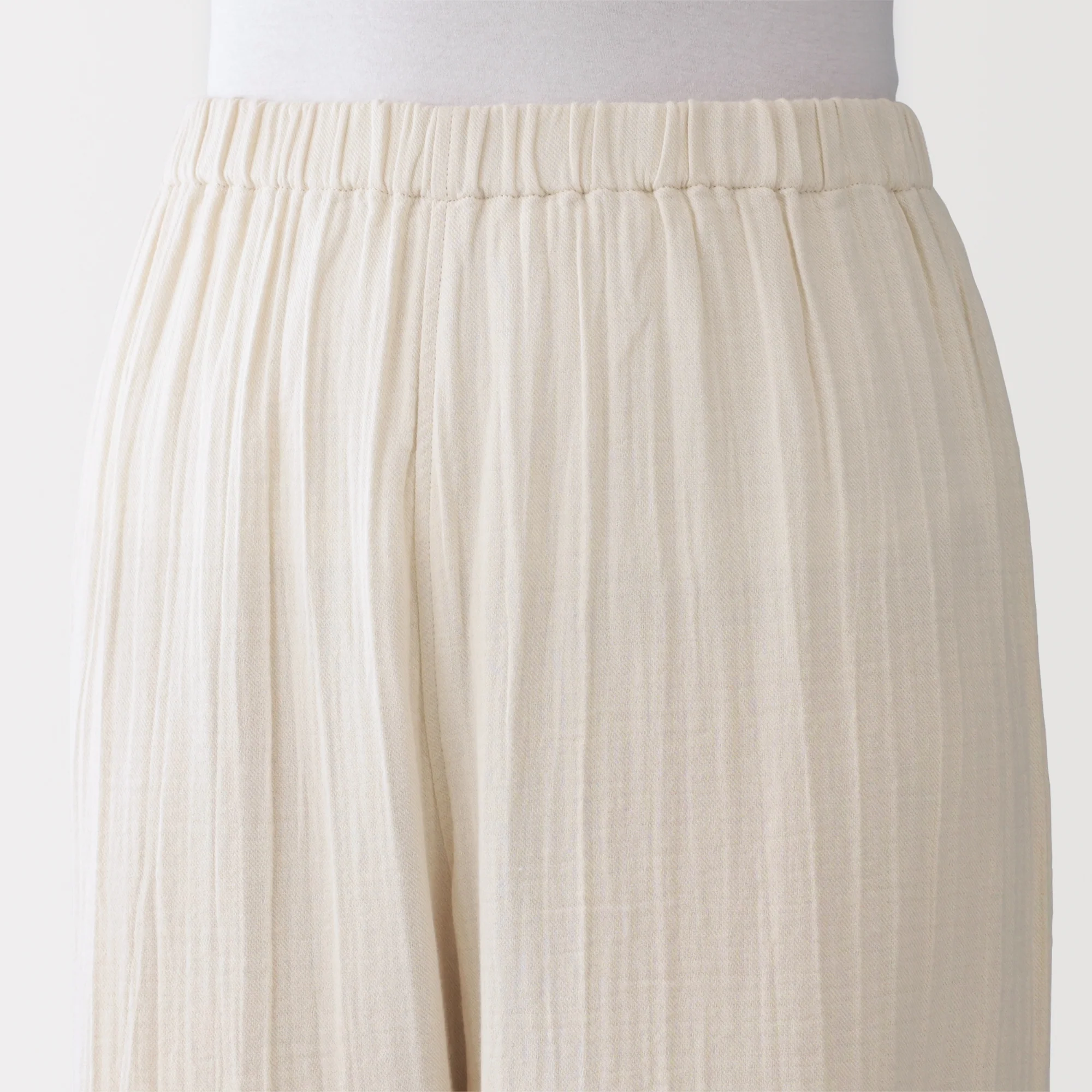 Side Seamless Gauze Pajamas - Image 7