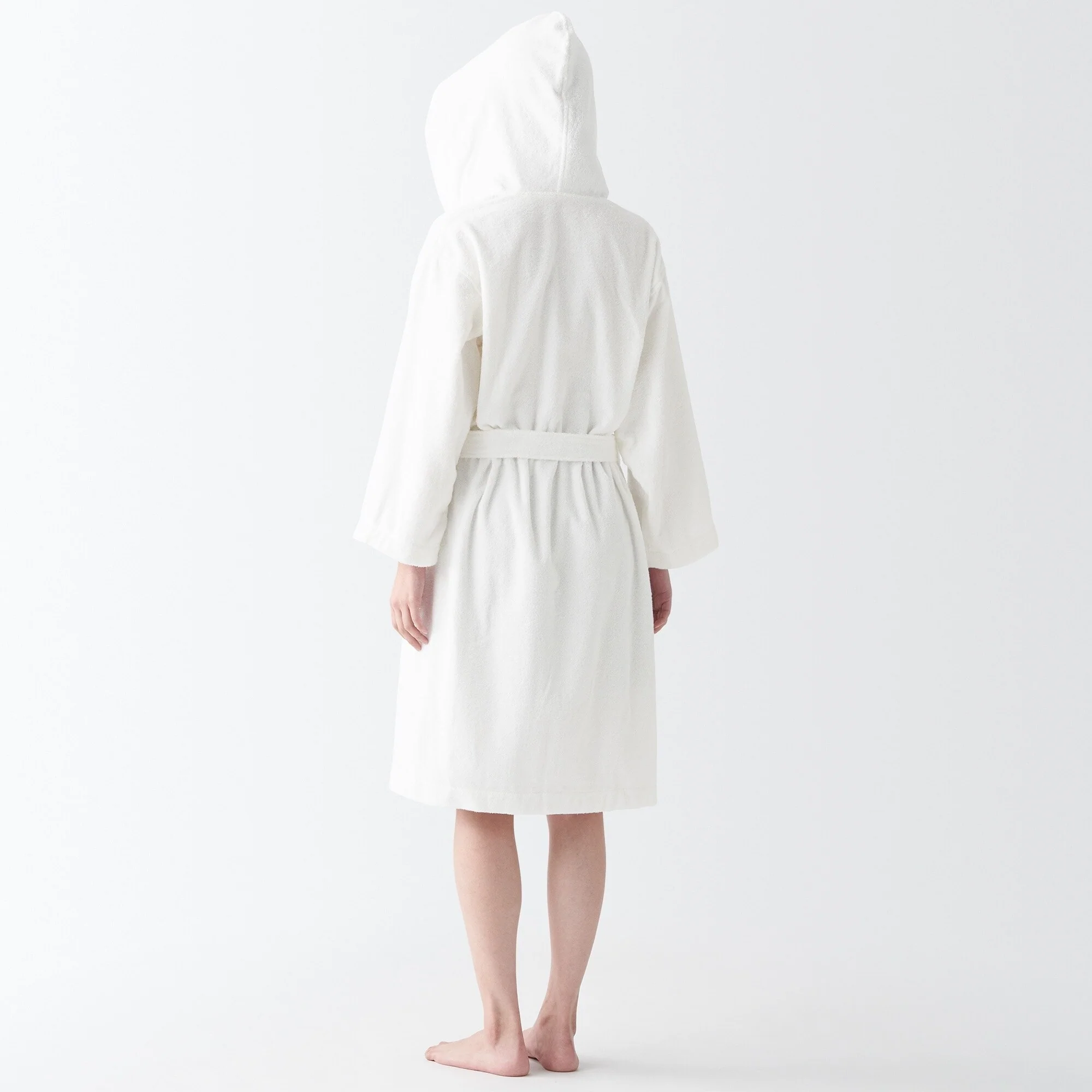 Side Seamless Pile Bathrobe - Image 4