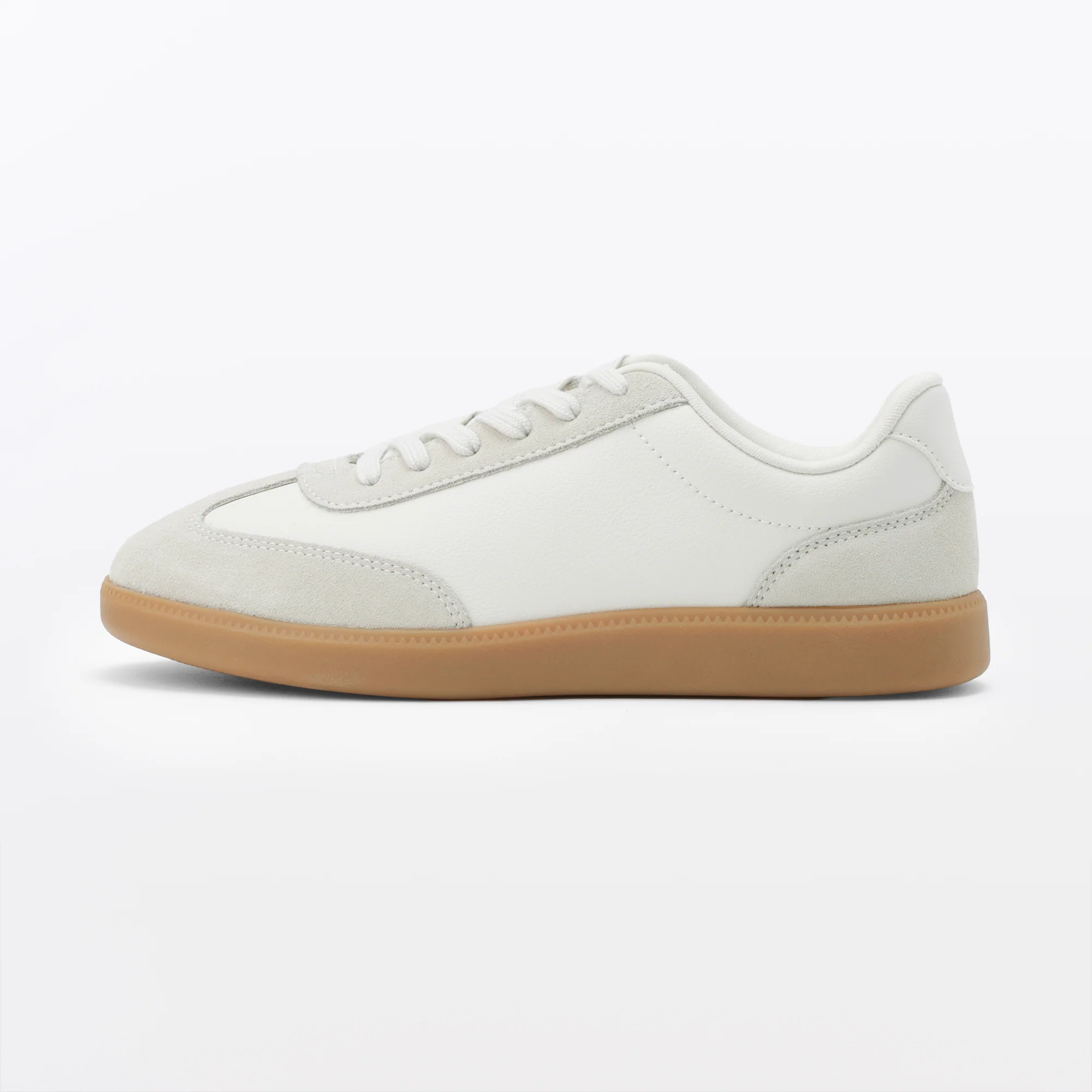 Soft Insole Combination Sneakers - Off White - Image 13