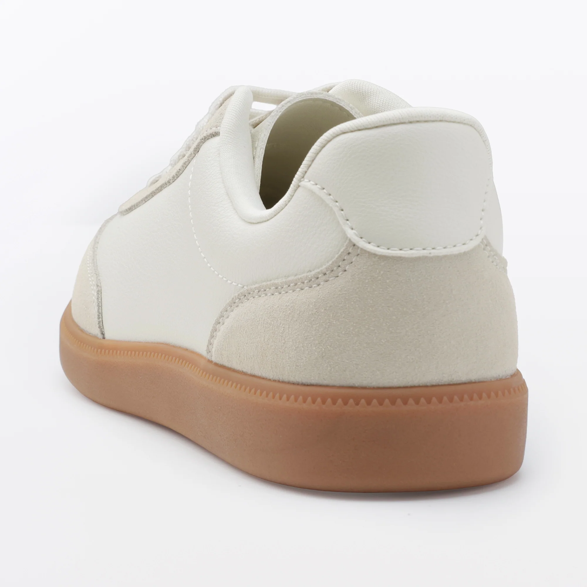 Soft Insole Combination Sneakers - Off White - Image 7