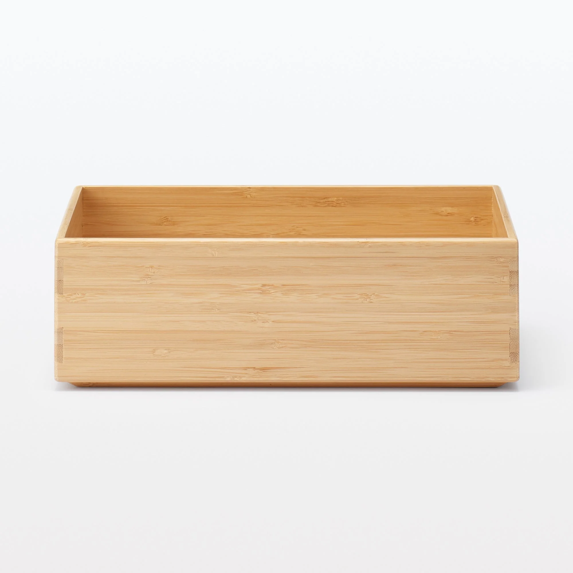Stackable Bamboo Box - Half - Small W26 x D18.5 x H8.5 cm - Image 3