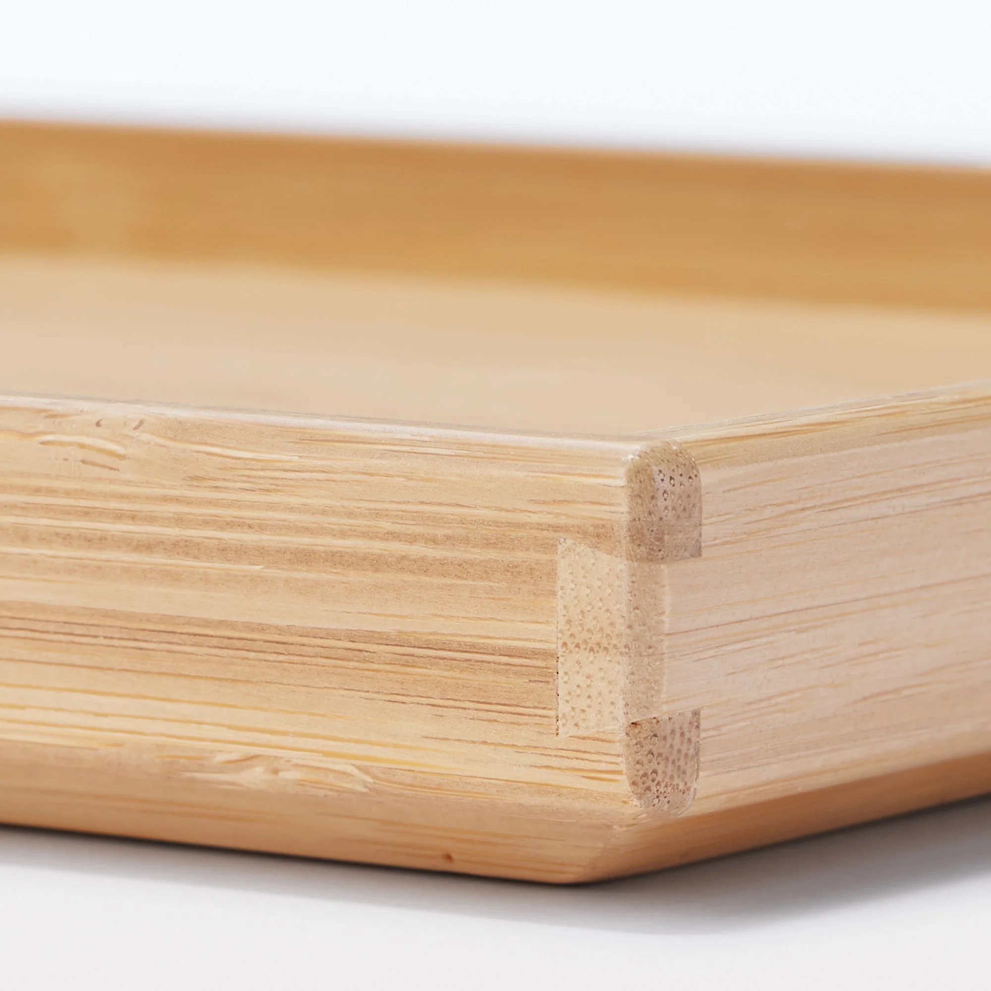 Stackable Bamboo Box Lid - Half W26 x D18.5 x H2.5 cm - Image 5