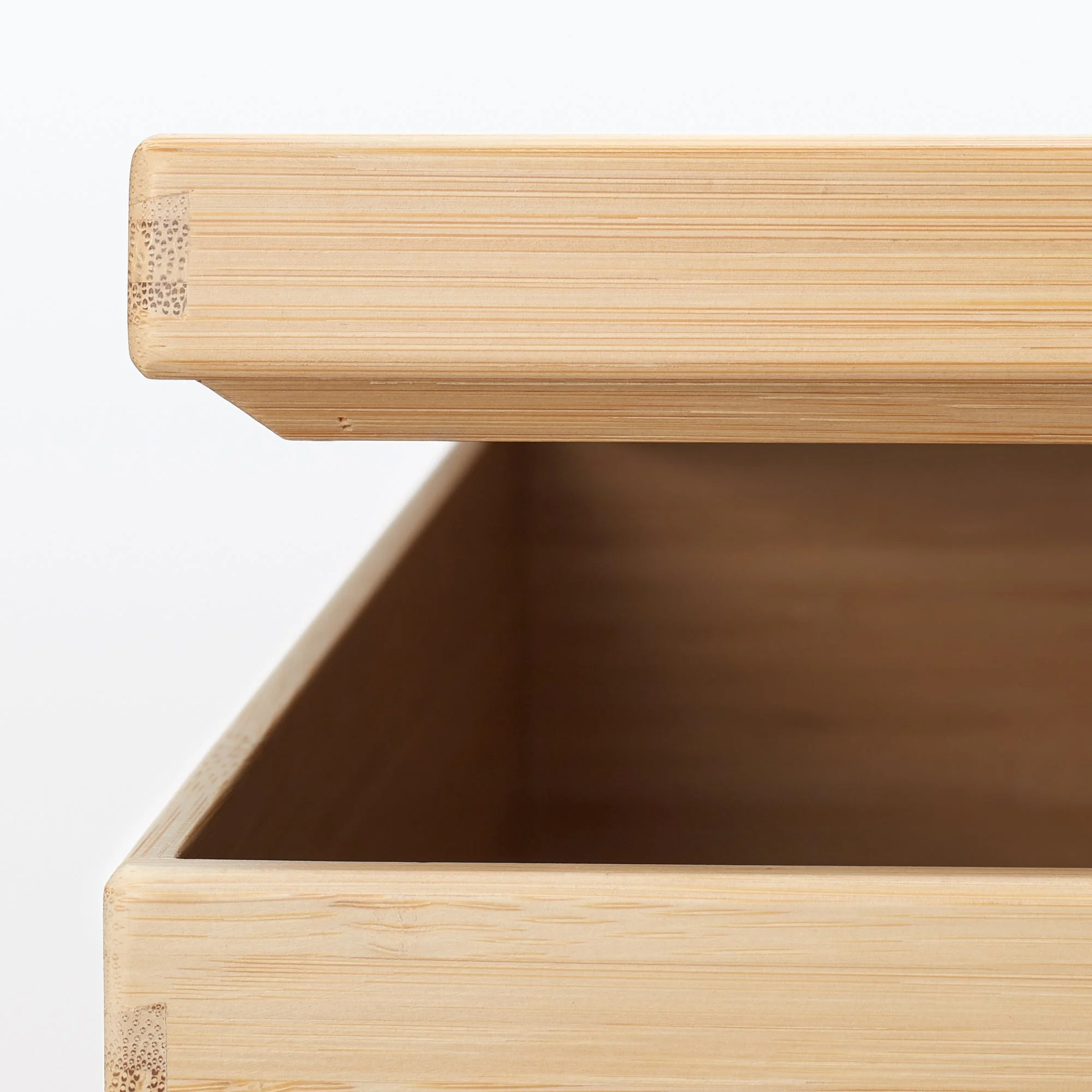 Stackable Bamboo Box Lid W37 x D26 x H2.5 cm - Image 7