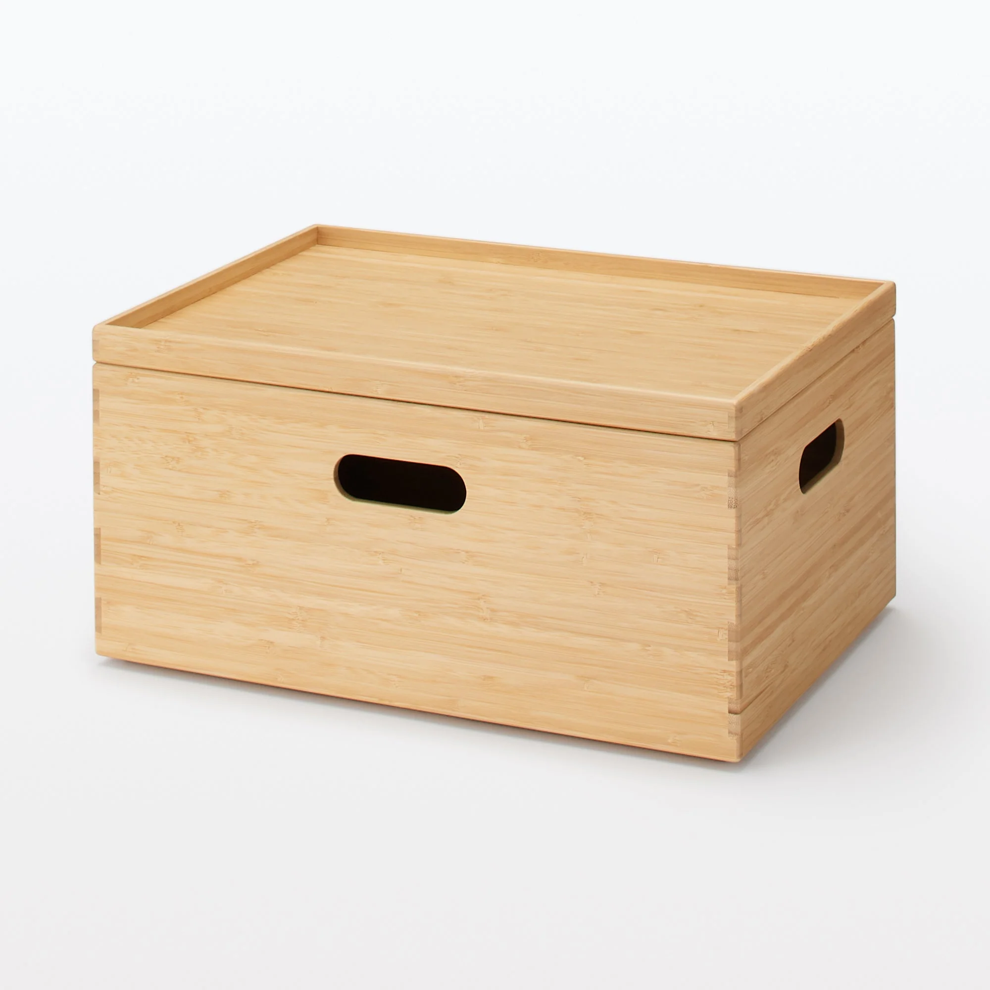 Stackable Bamboo Box Lid W37 x D26 x H2.5 cm - Image 8