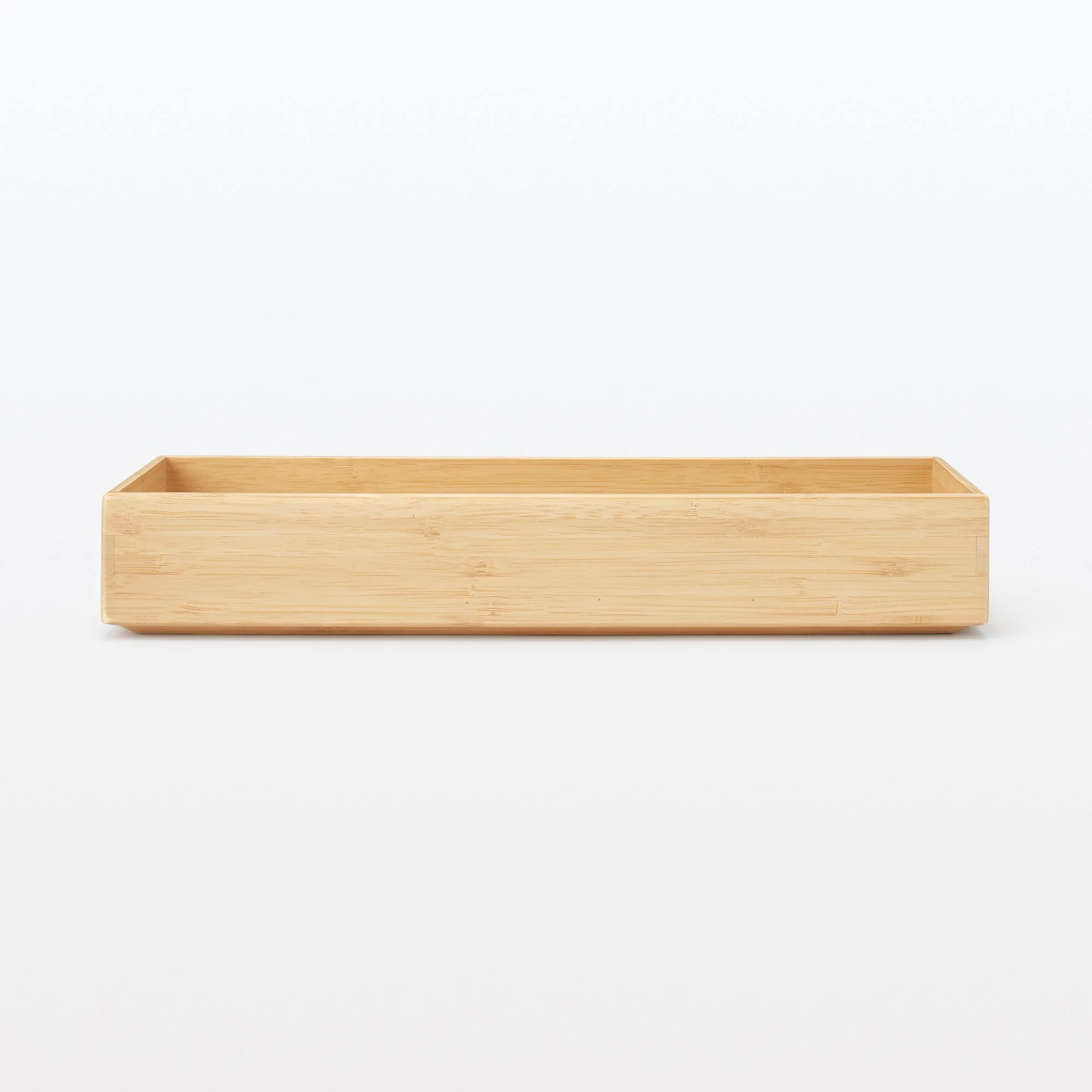 Stackable Bamboo Organizer Box - Large W11.5 x D34 x H5.5 cm - Image 4
