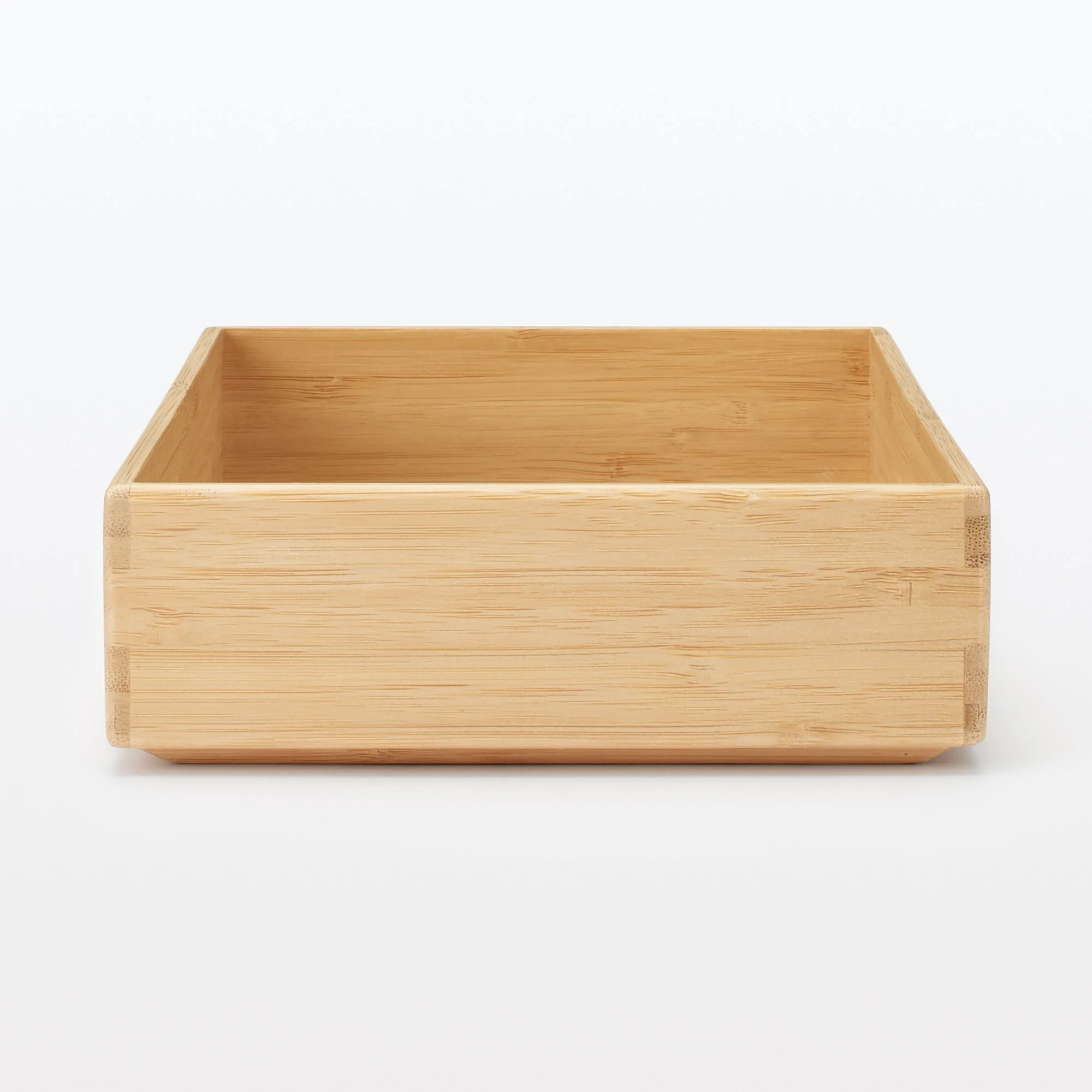 Stackable Bamboo Organizer Box - Medium W17 x D26 x H5.5 cm - Image 3